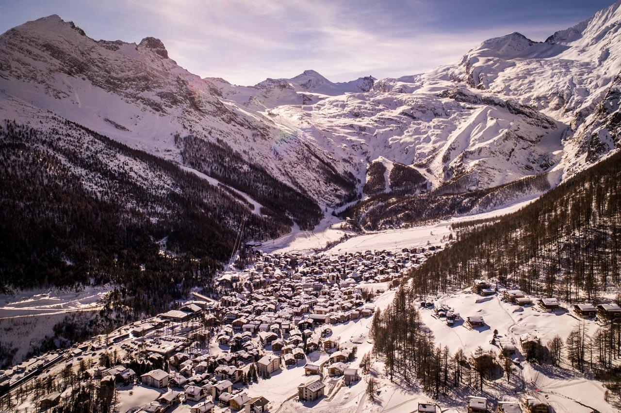 Saas Fee in Switzerland