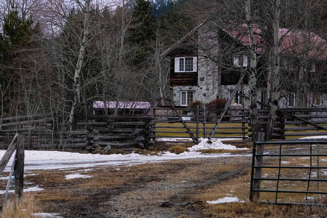 Exterior view of Sand Creek Ranch in Bella Coola