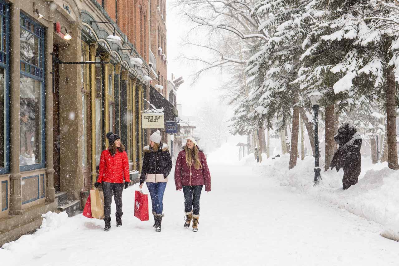 Shopping in Aspen, Colorado