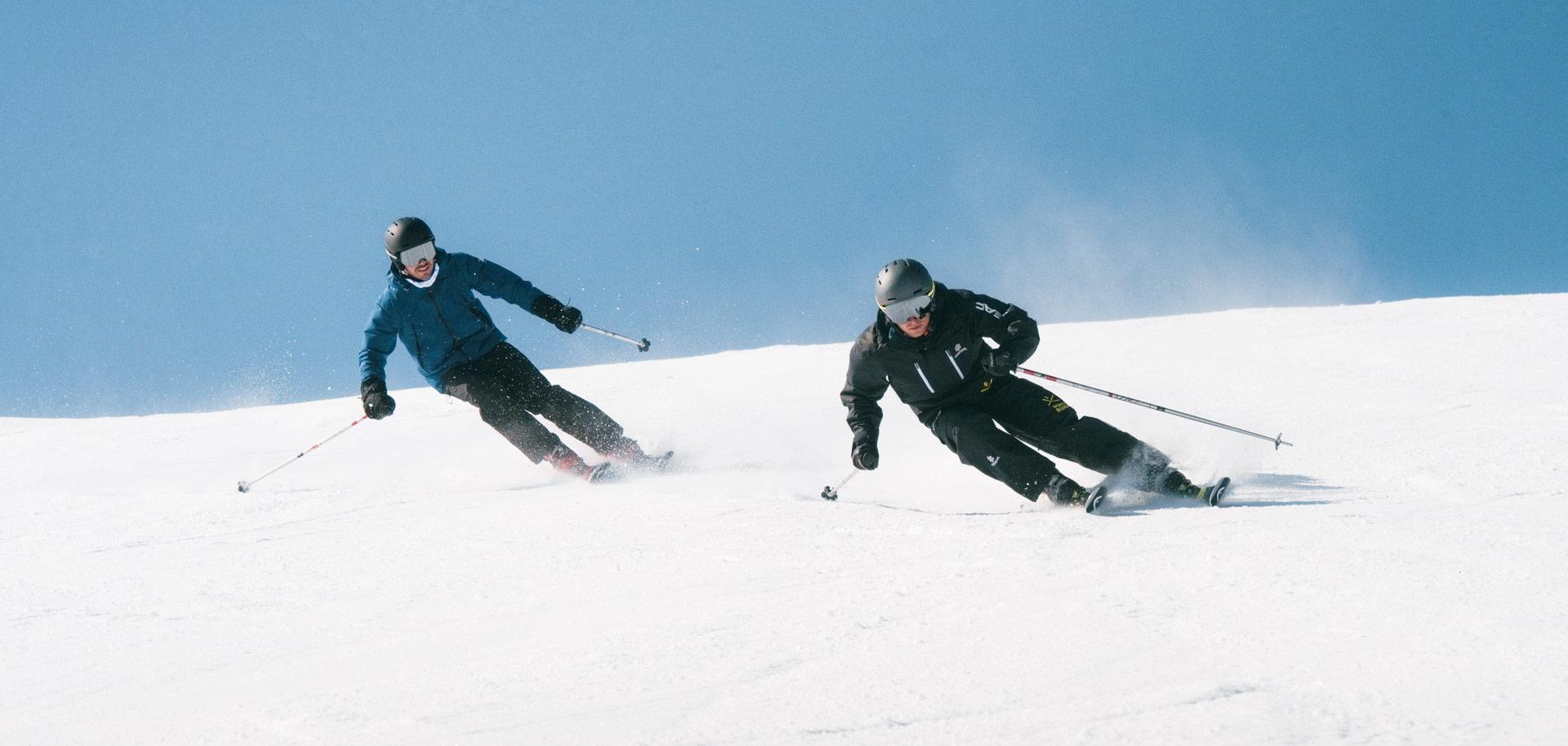 Skiing in Courchevel