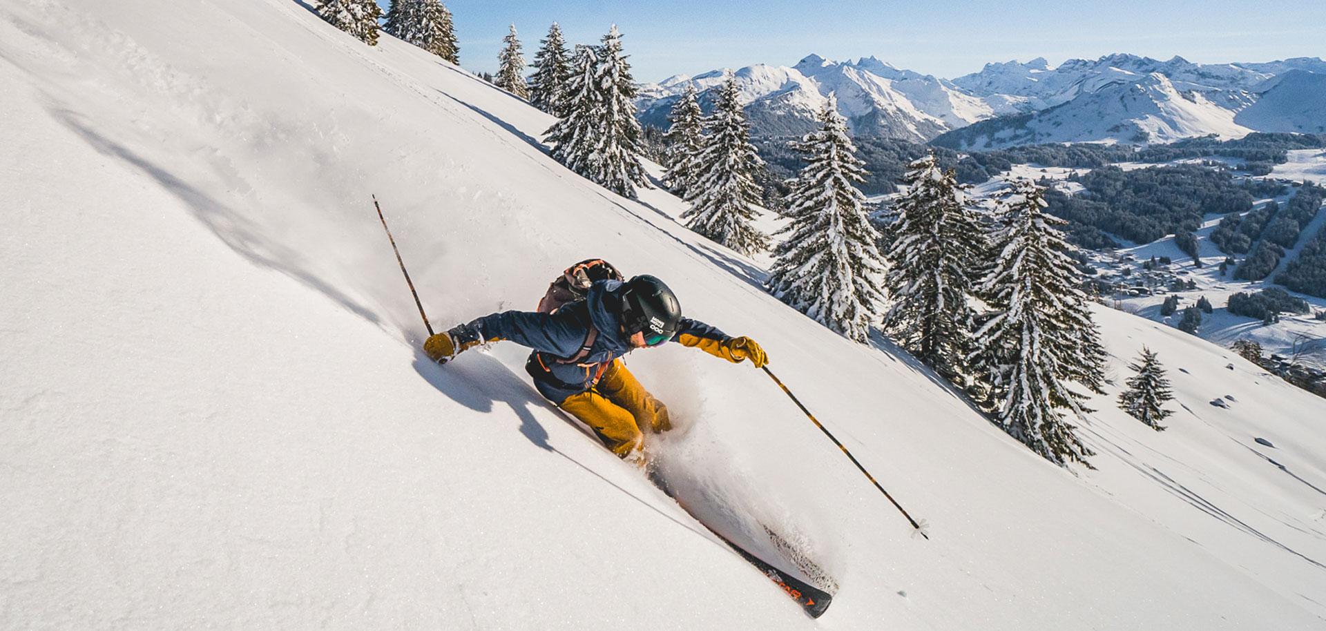 Skiing in Portes du Soleil