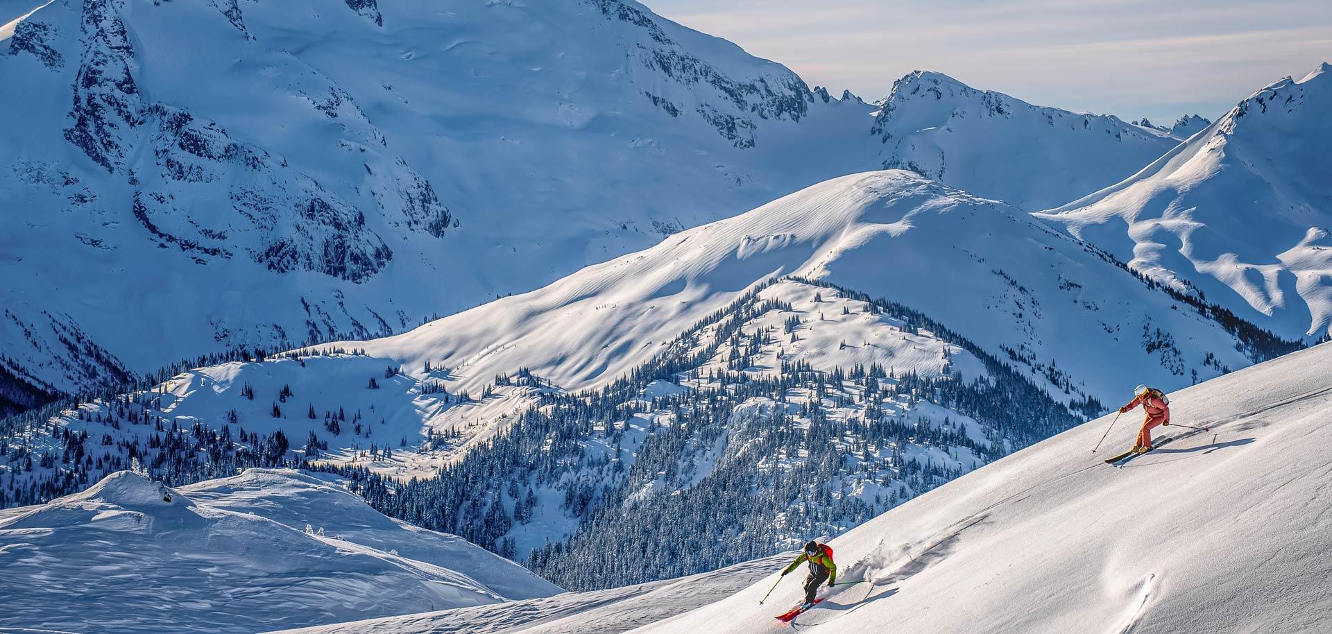 Skiing in Whistler