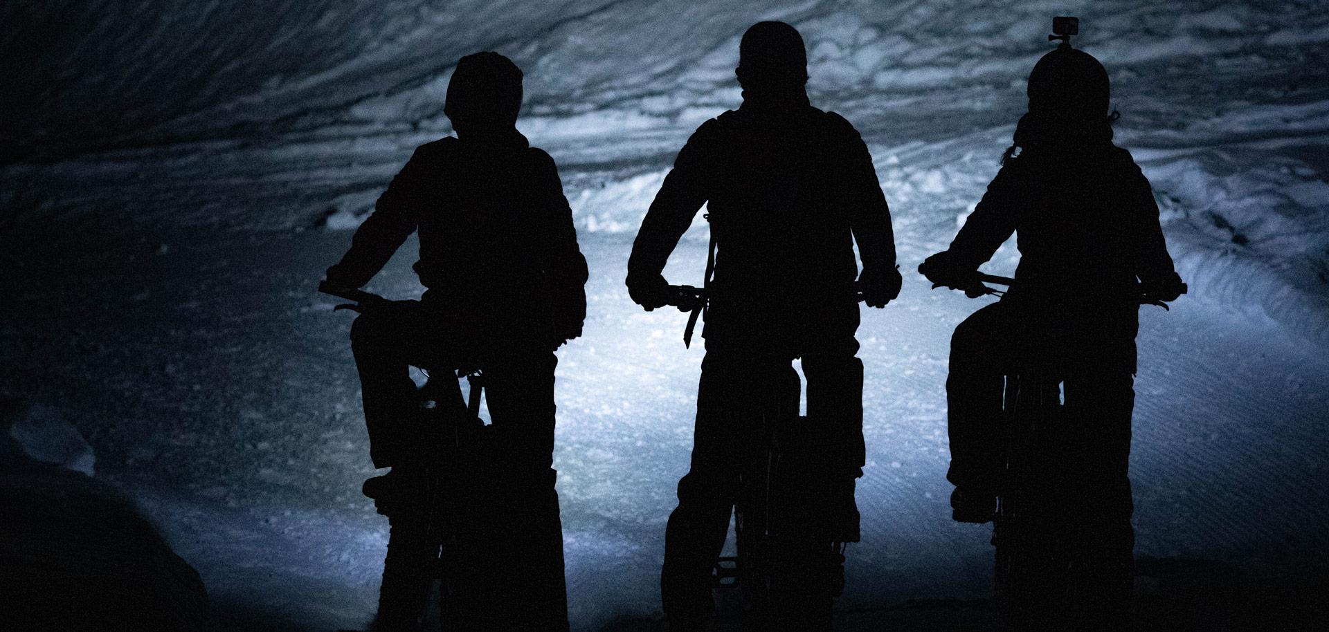 Fat biking in Courchevel