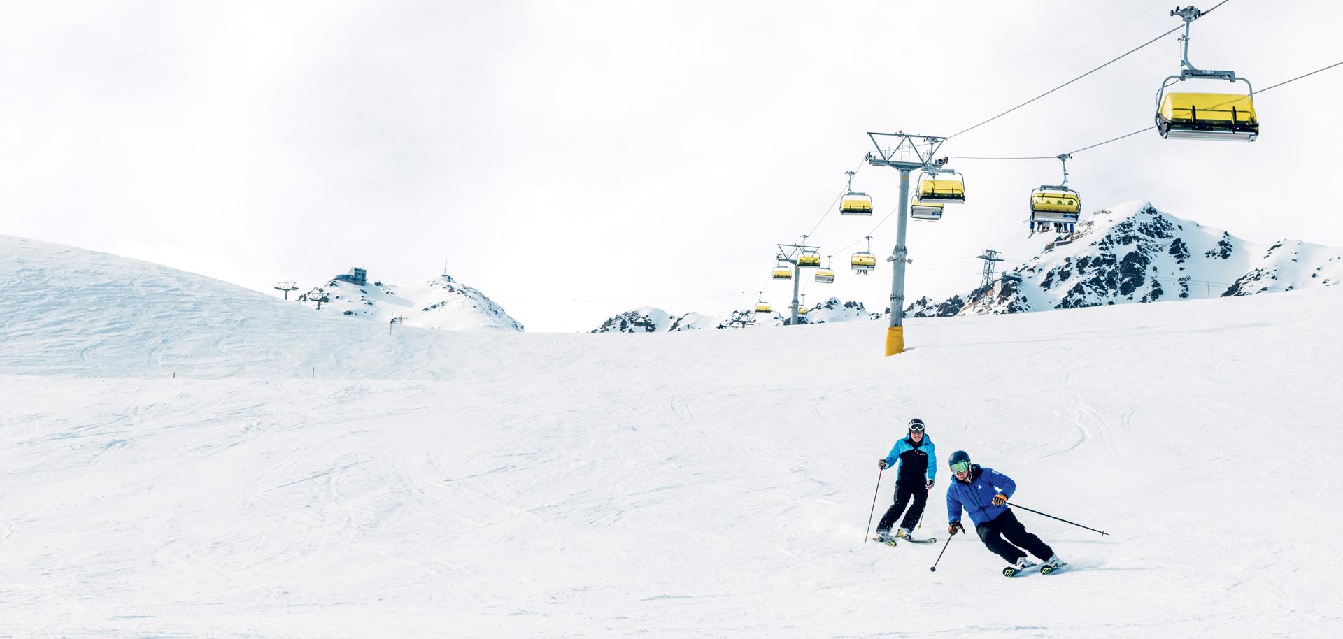 St Moritz Corviglia ski run