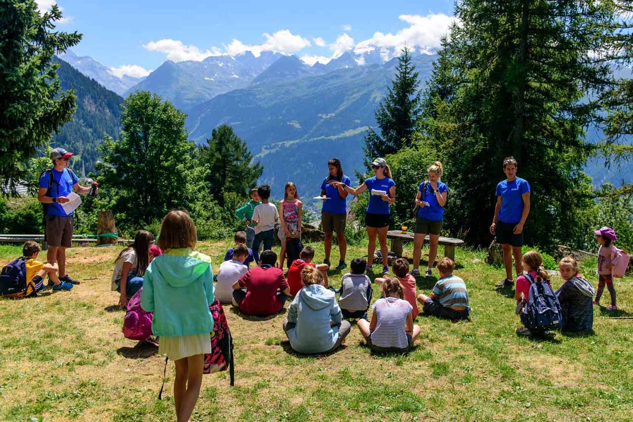Altitude summer school lesson in Verbier