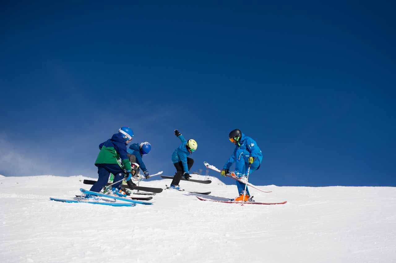 Summit ski school in Zermatt