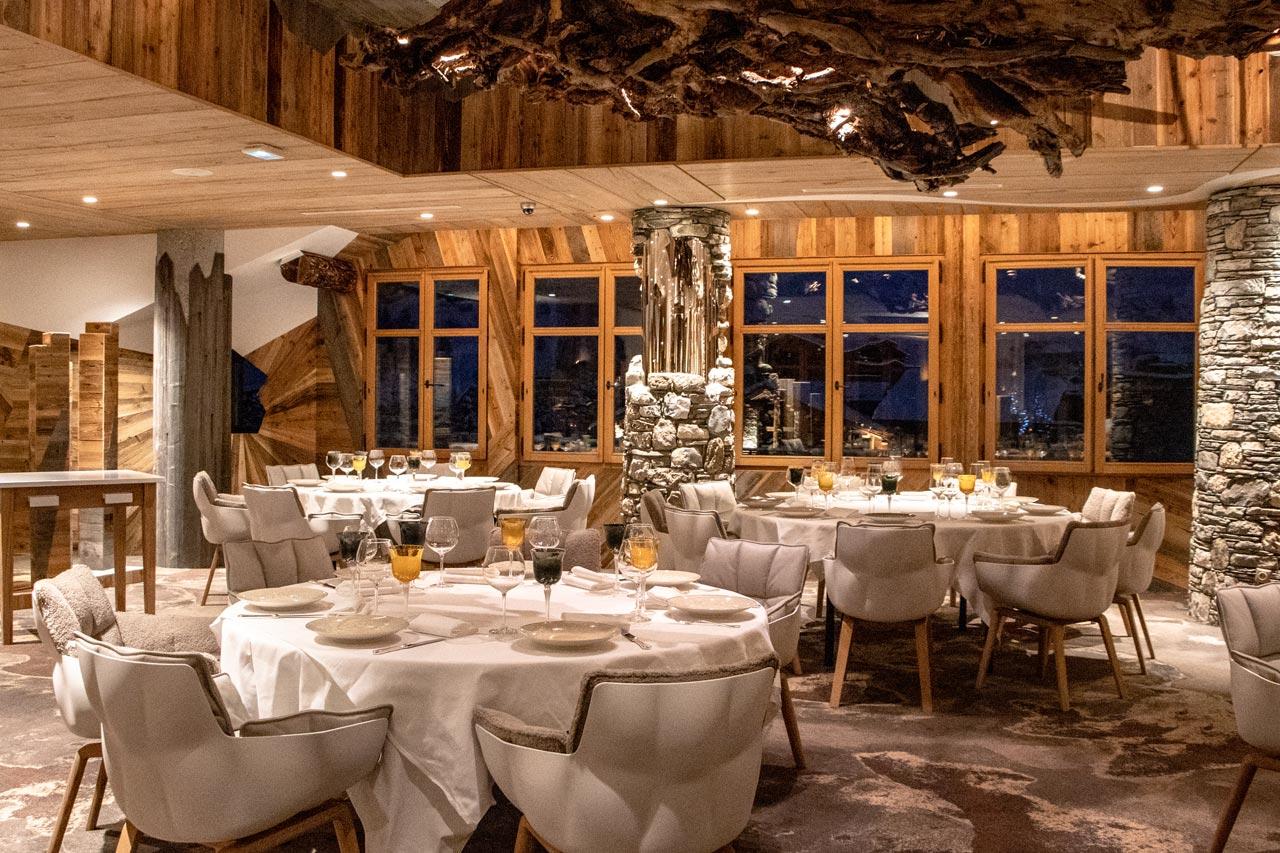Table de l'Ours restaurant n Val d'Isere