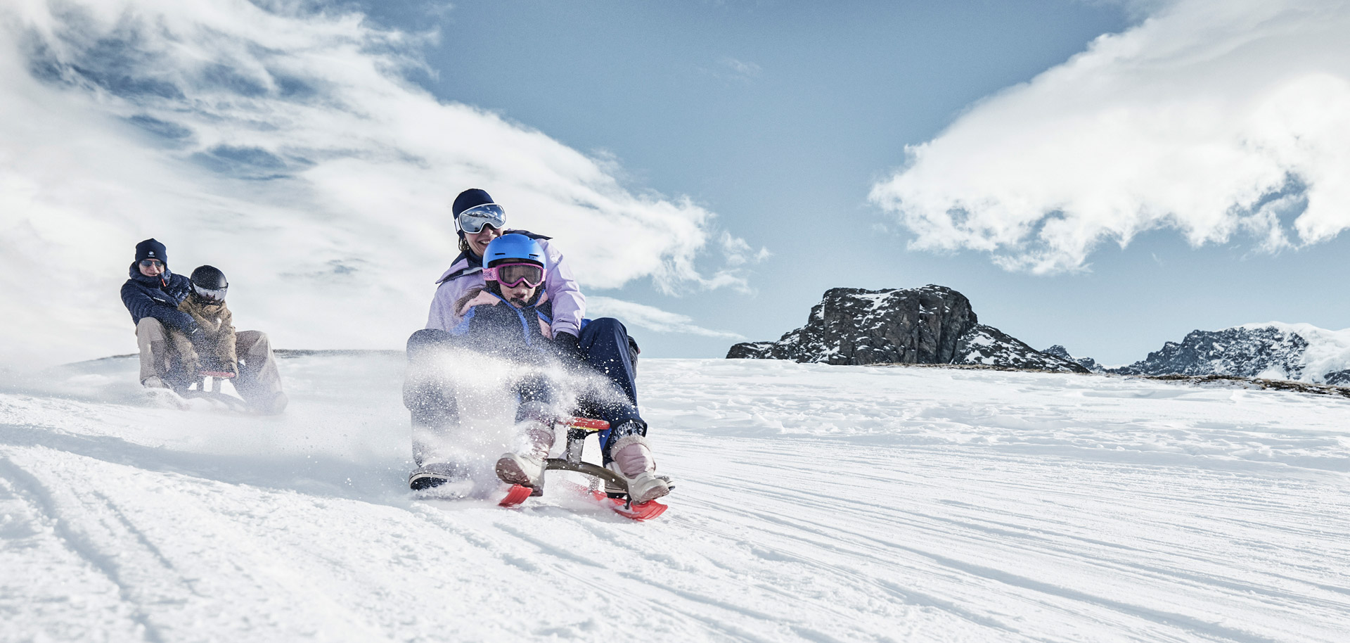 Toboganning in Zermatt