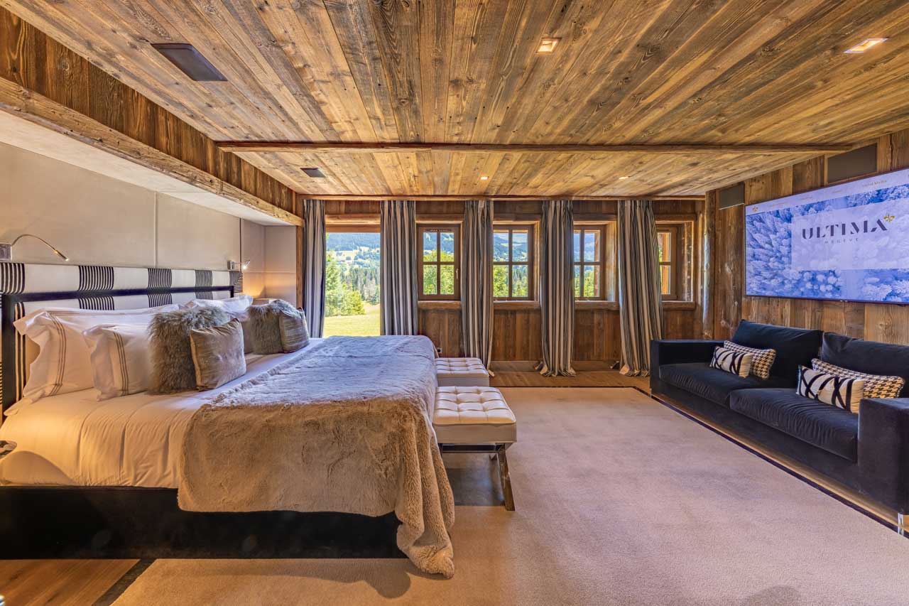 Master Bedroom in Ultima Megeve