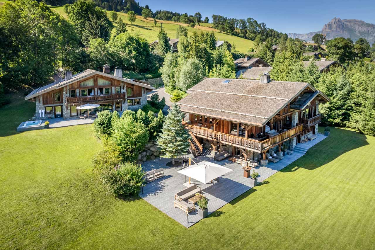 Exterior of Ultima Megeve