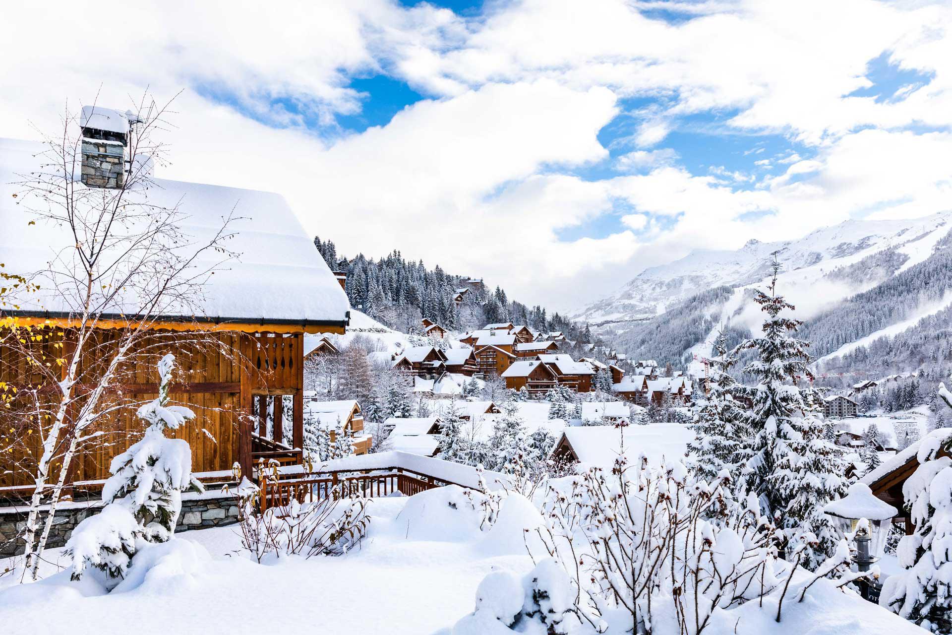 Luxury chalets in Meribel, France