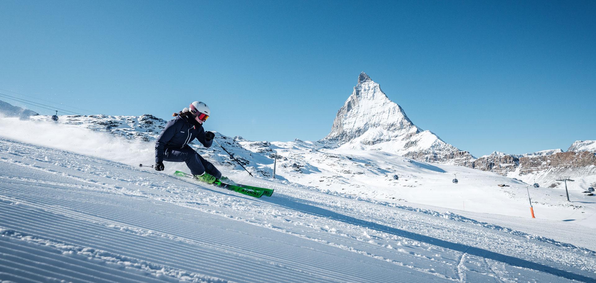 Skiing in Zermatt at Easter