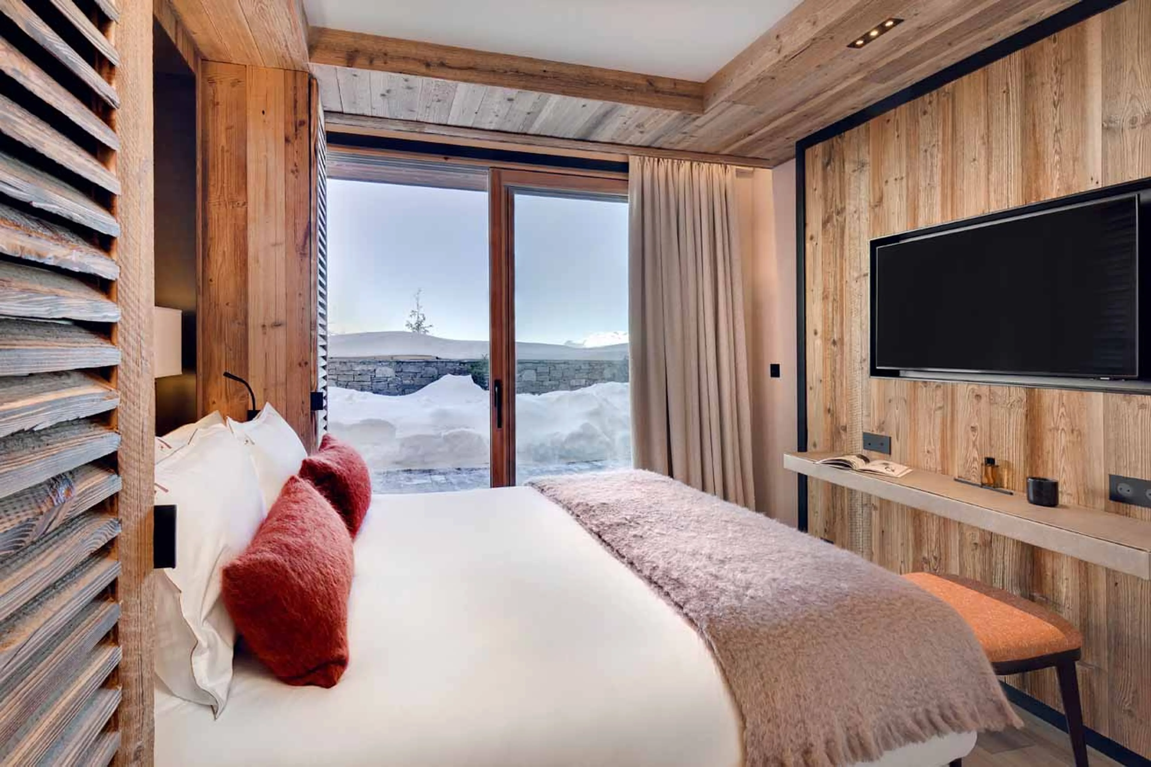 Bedroom two at Apartment Antares Mira 002 in Meribel