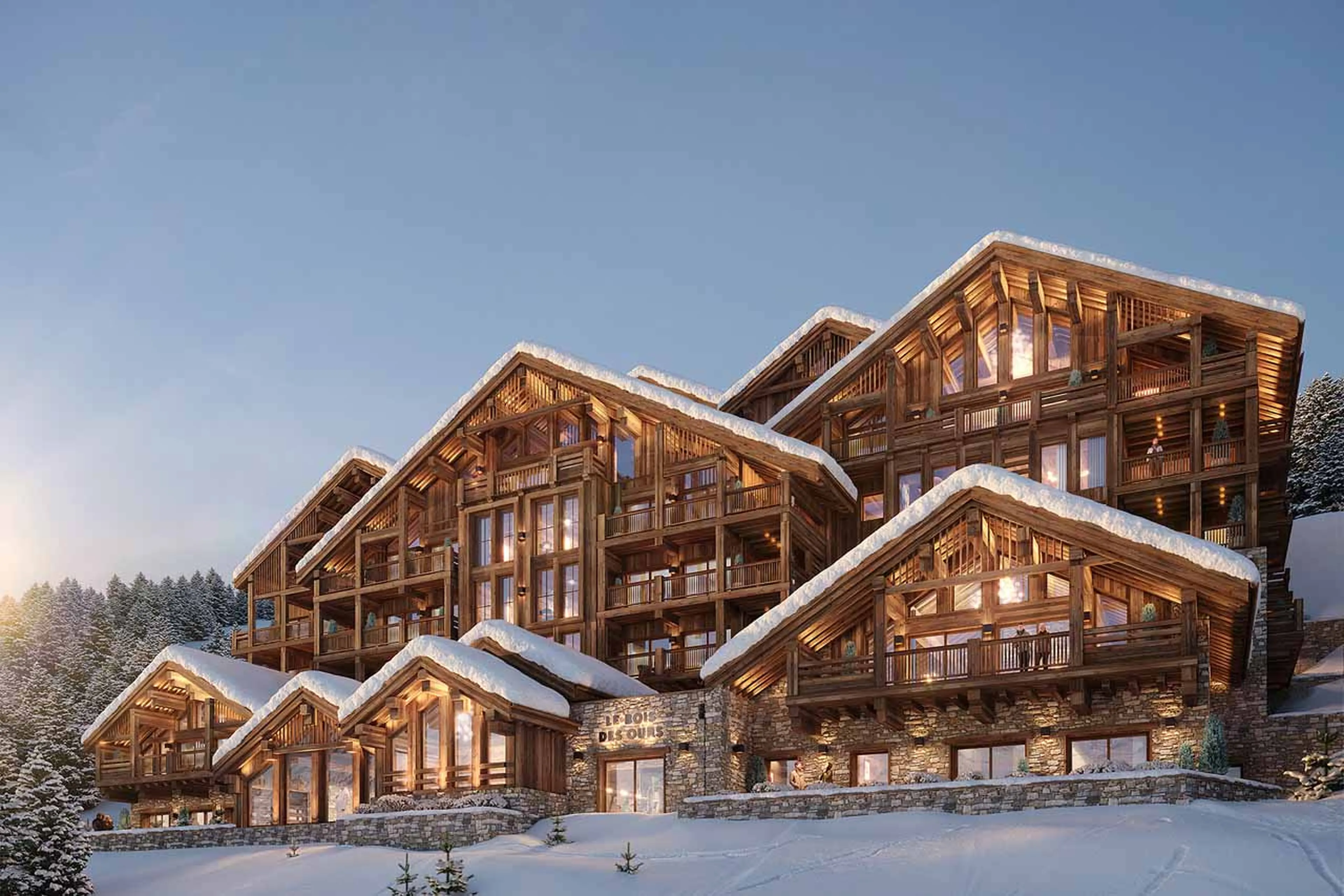 Exterior of Apartment Champlain in Meribel