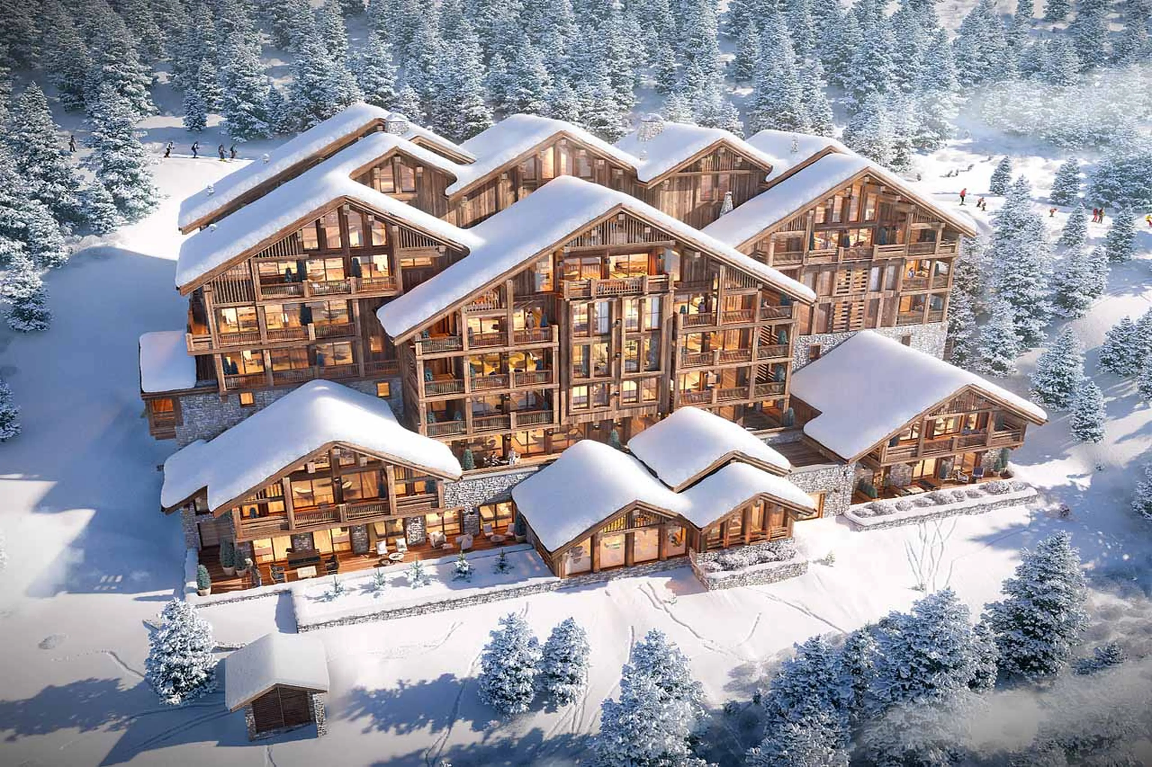 Exterior of Apartment Champlain in Meribel