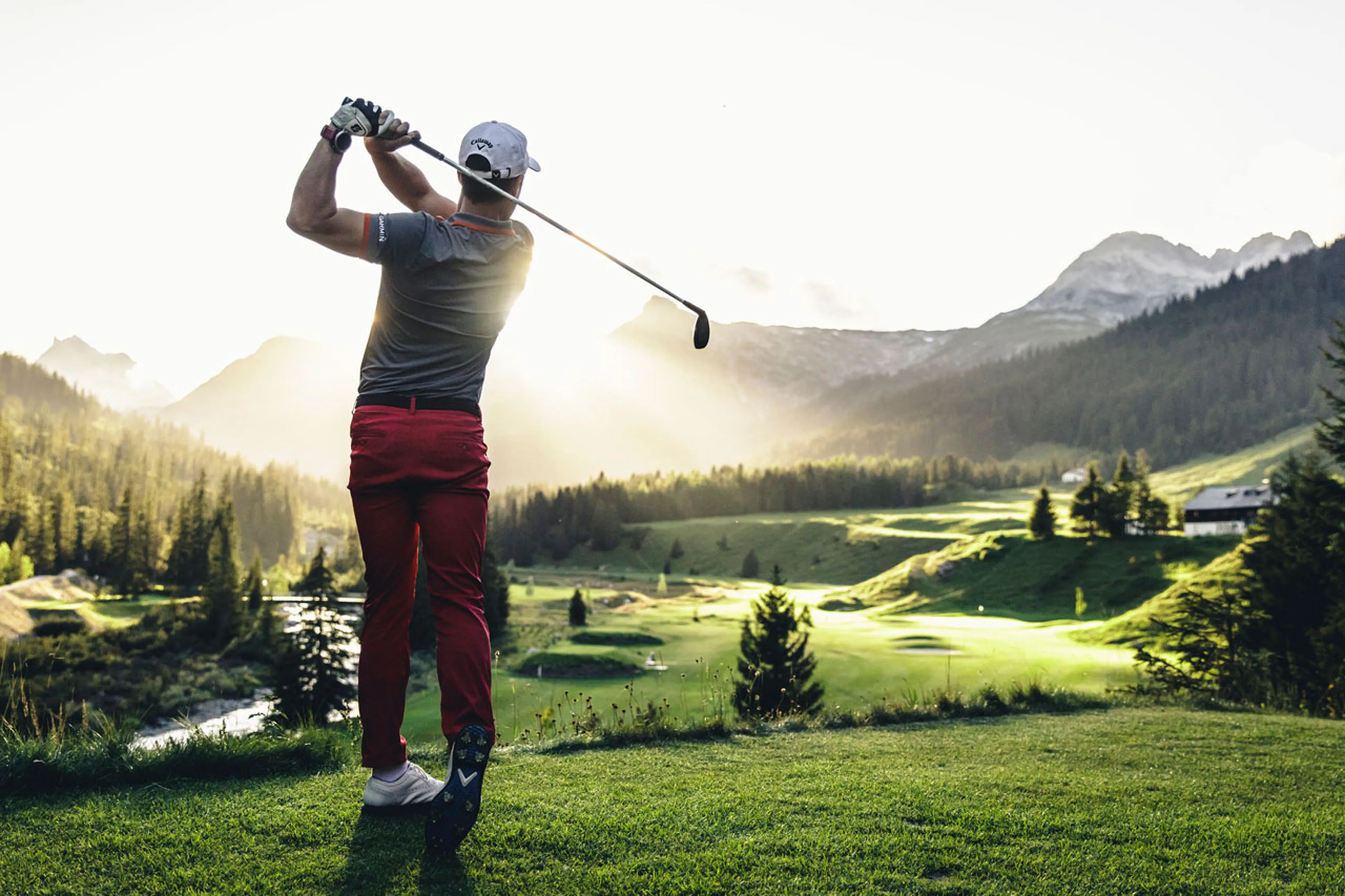 summer golfing in Lech