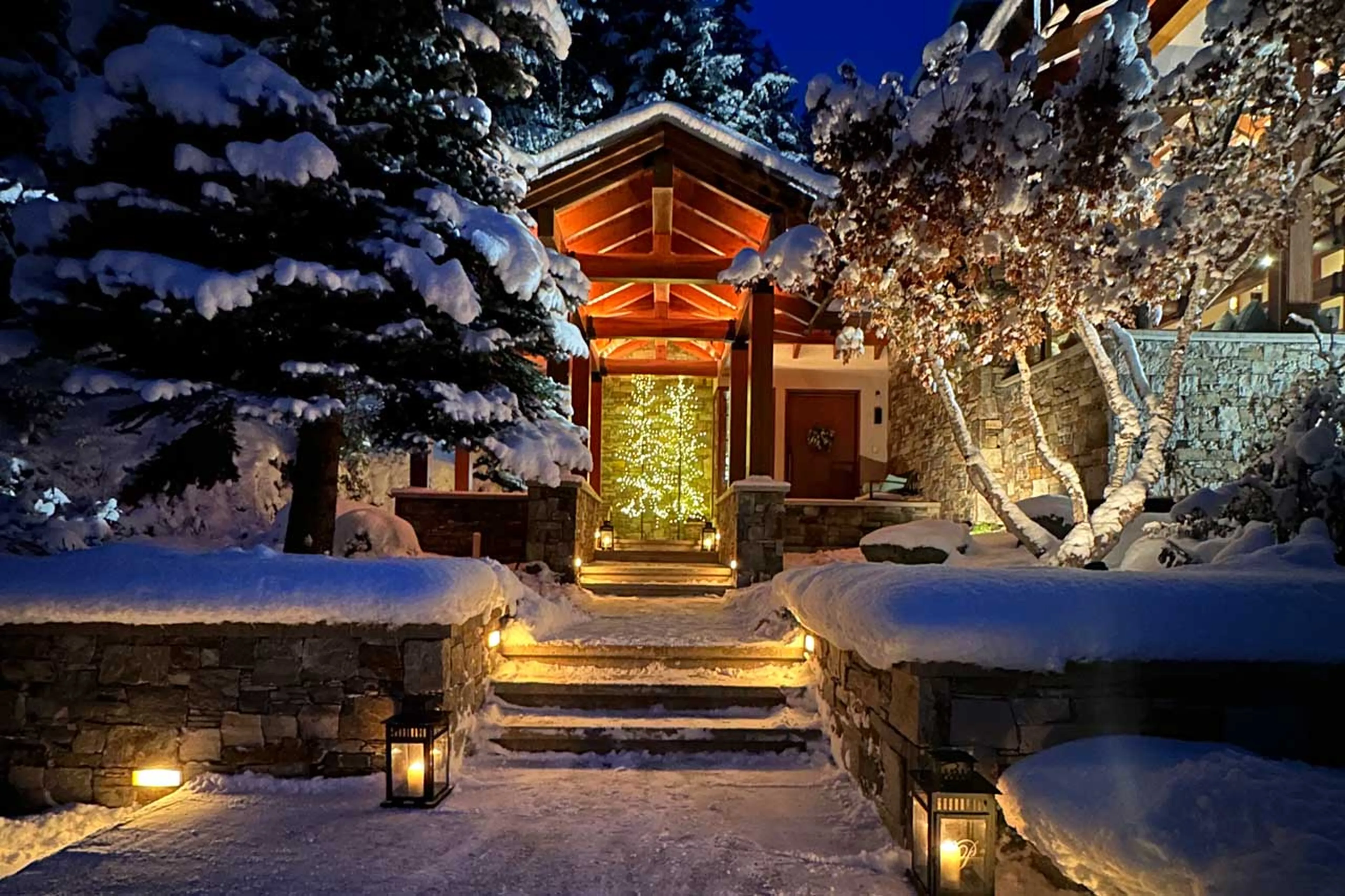 Entrance to Belmont Estate in Whistler