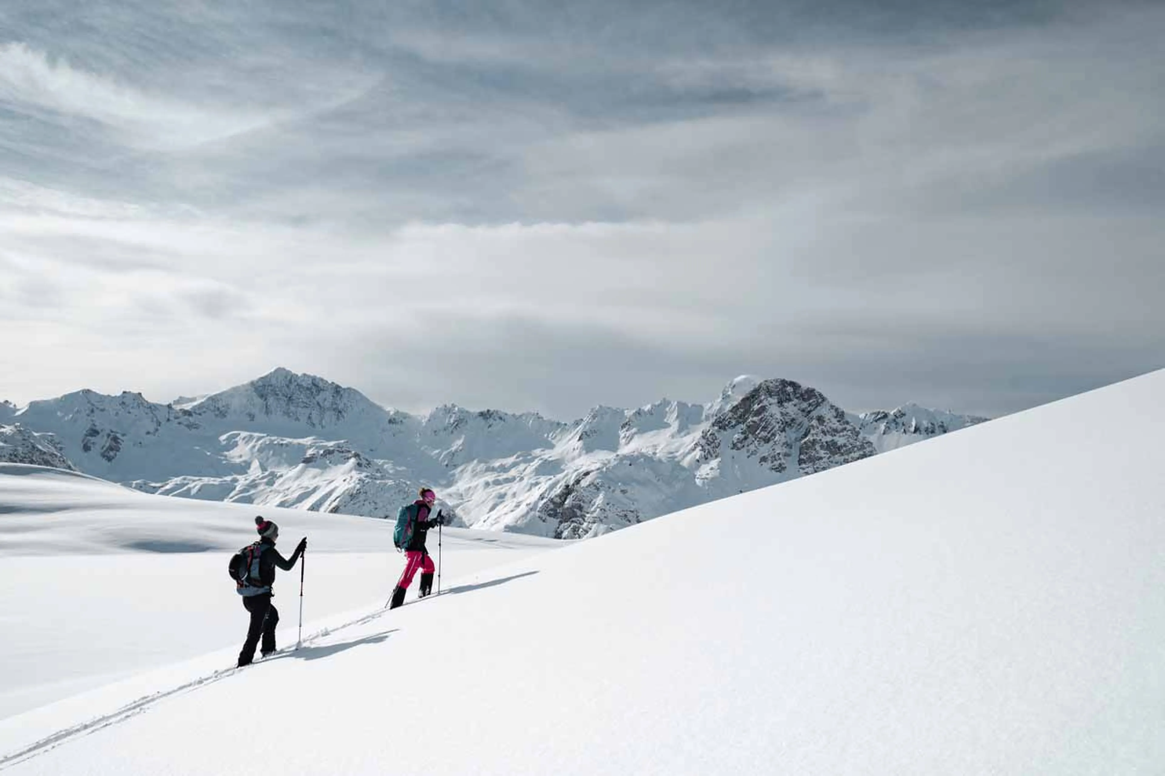 Ski touring in Val d'Isere