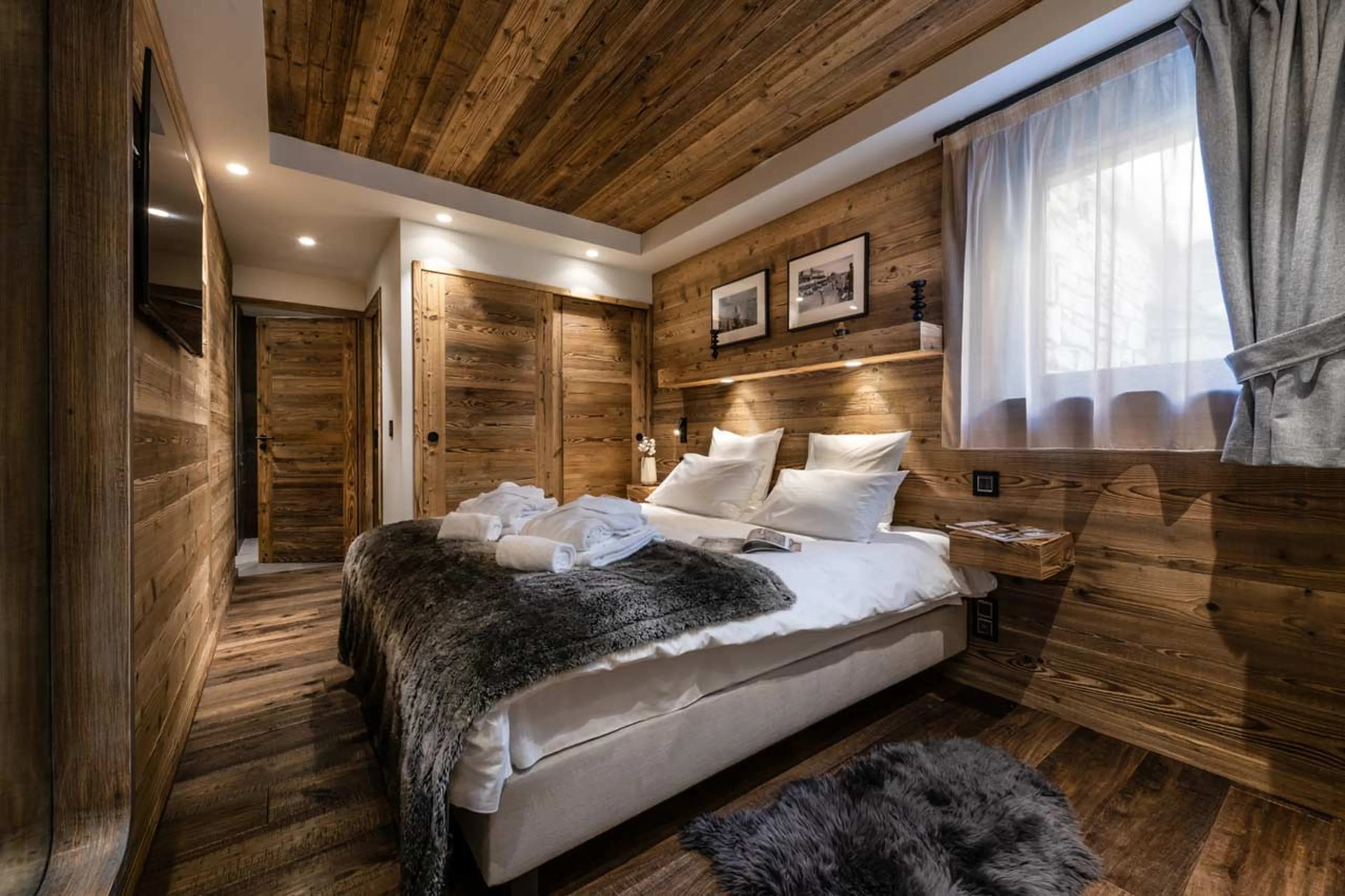 Family bedroom at Alaska Lodge 3 in Val d'Isere