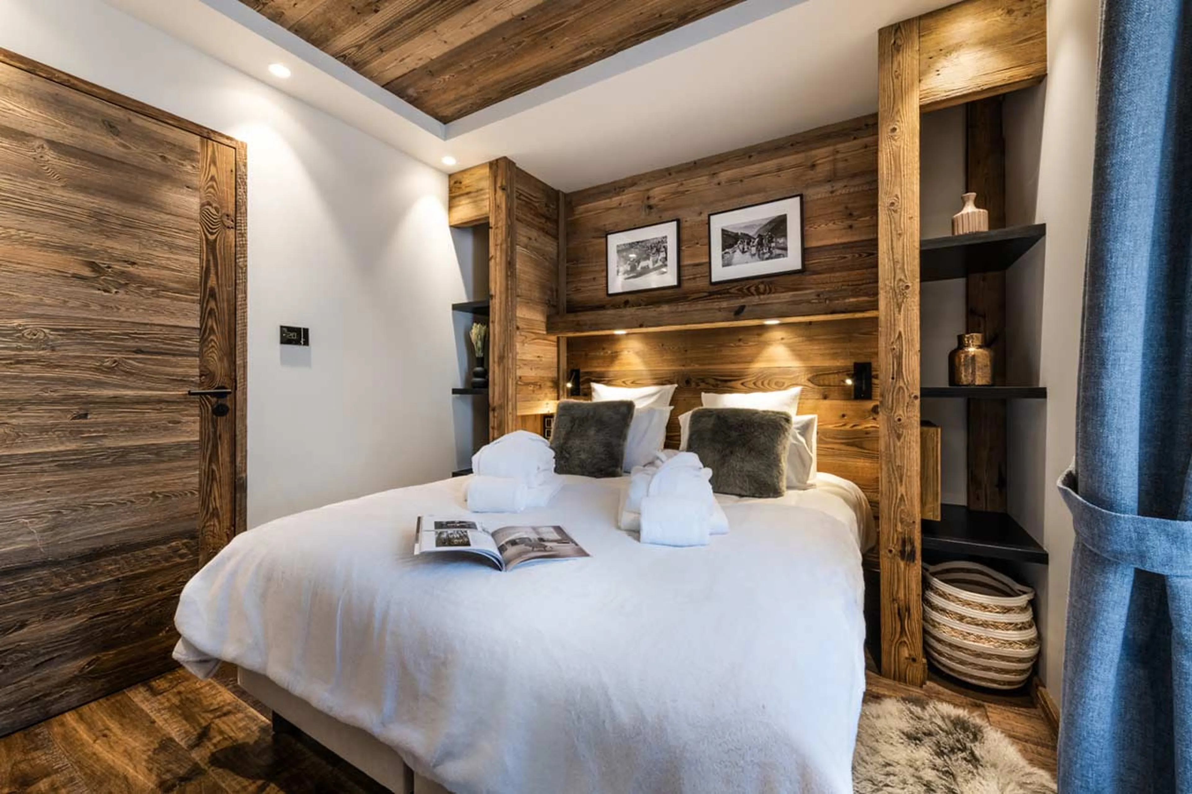 Bedroom three at Alaska Lodge 3 in Val d'Isere