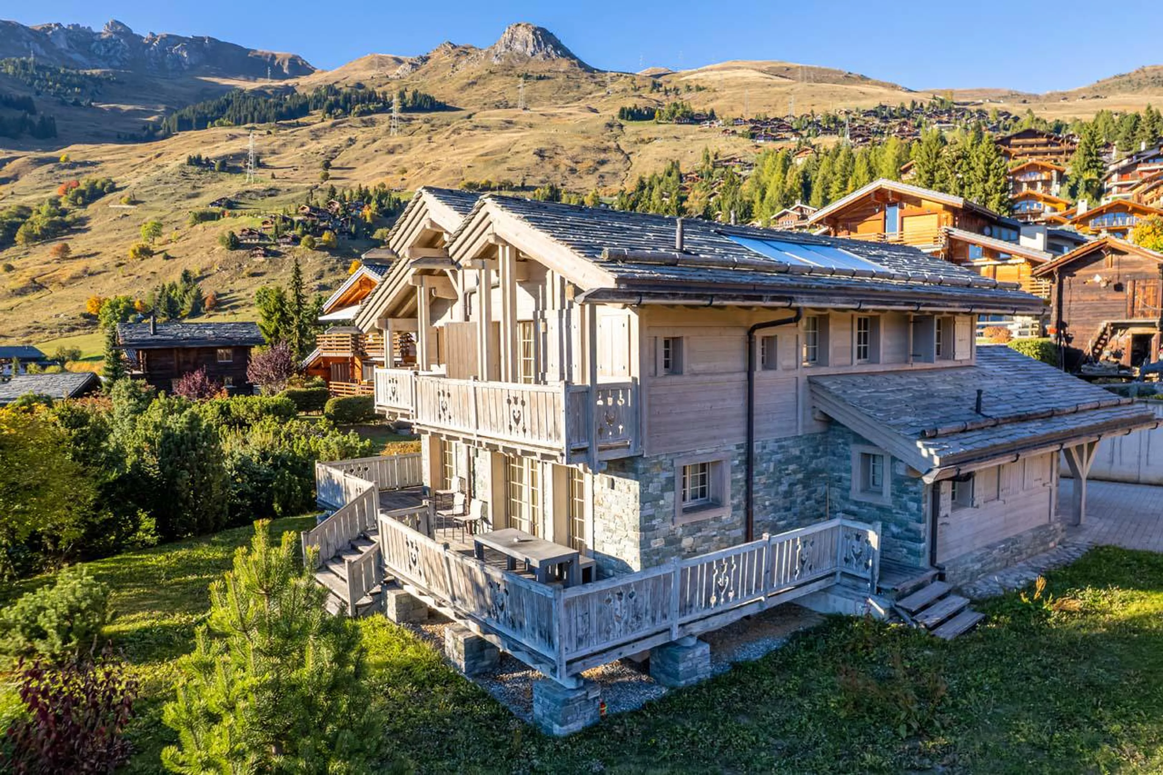 Exterior of Chalet Albert-Luc in Verbier