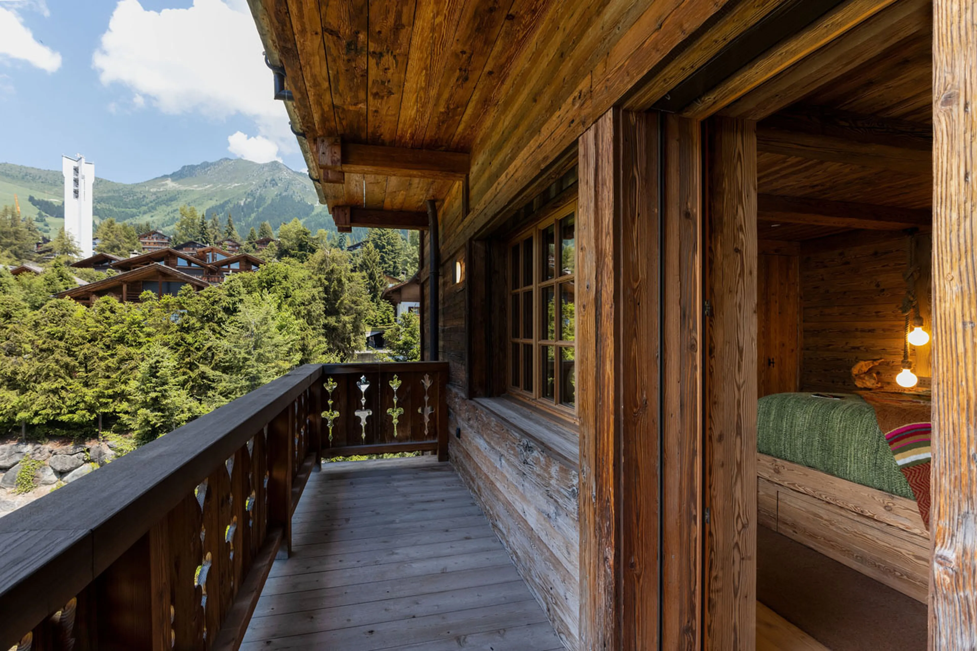 Balcony at Alex Penthouse in Verbier