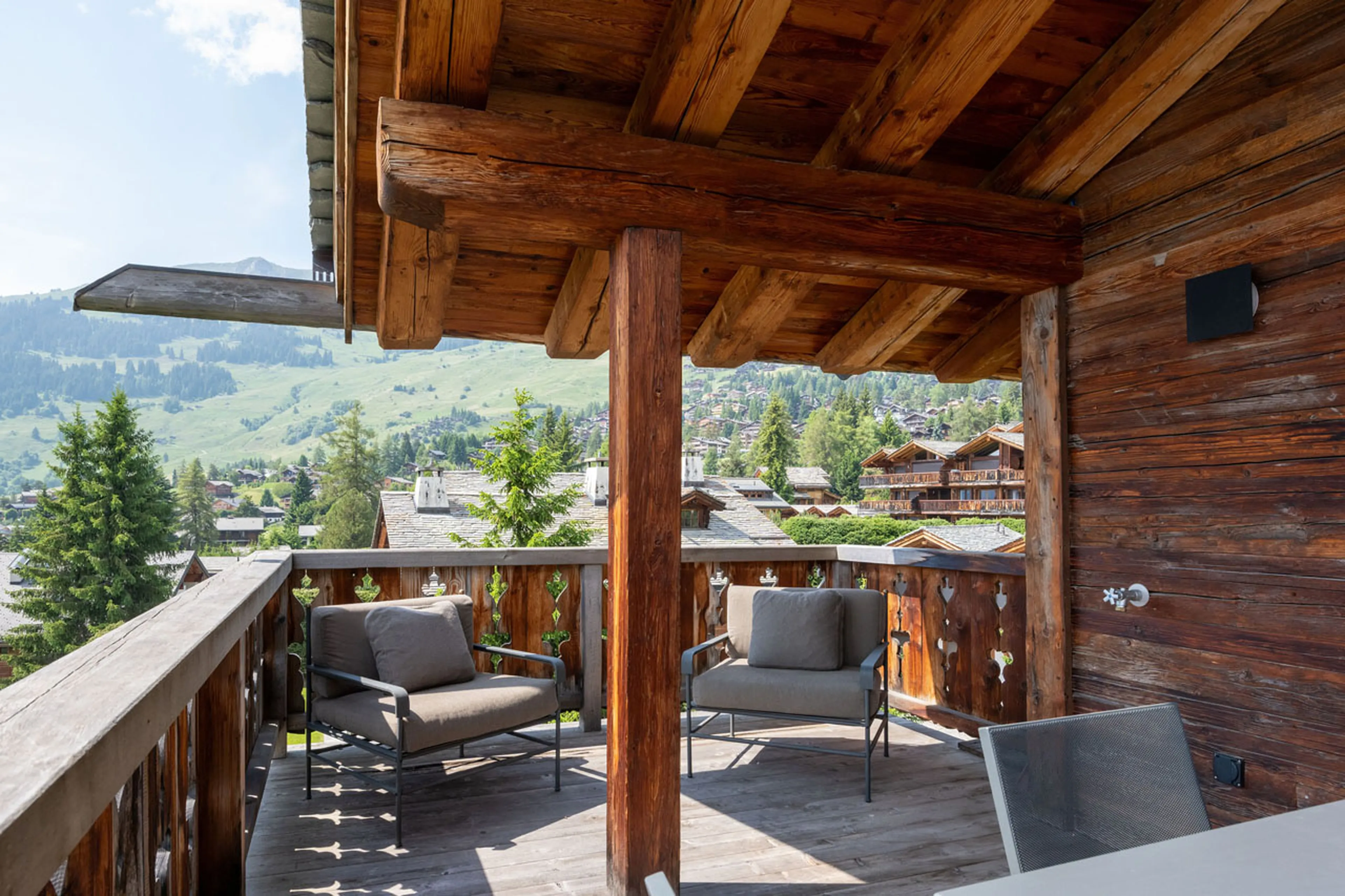 Balcony at Alex Penthouse in Verbier