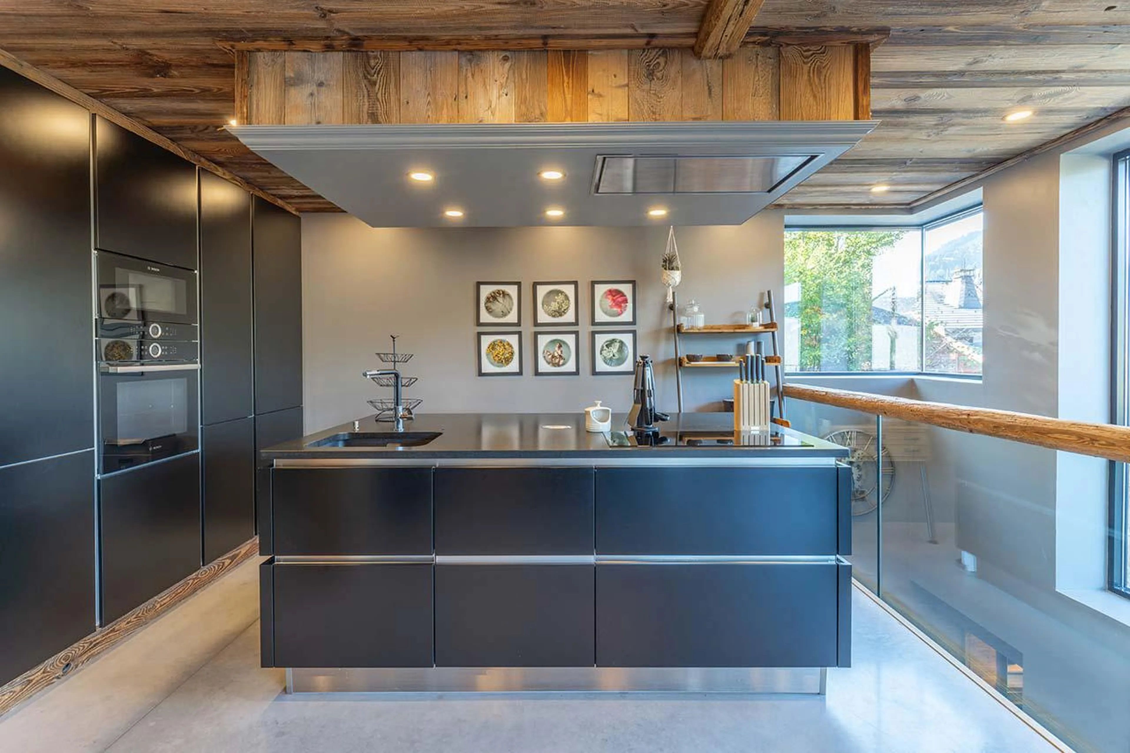 Kitchen at Alpine Retreat in Morzine