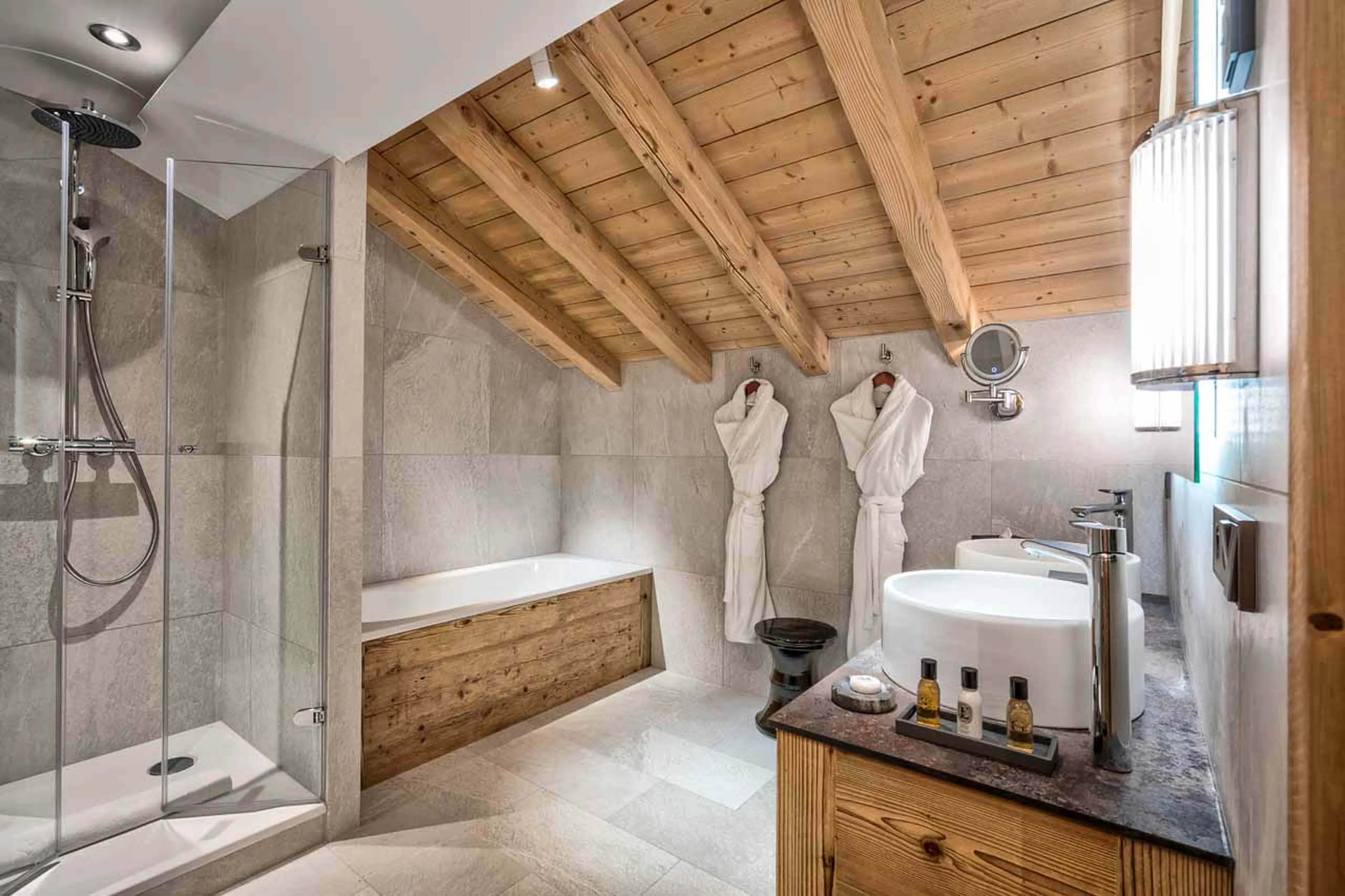 Bathroom at Apartment No. 209 in Courchevel 1850