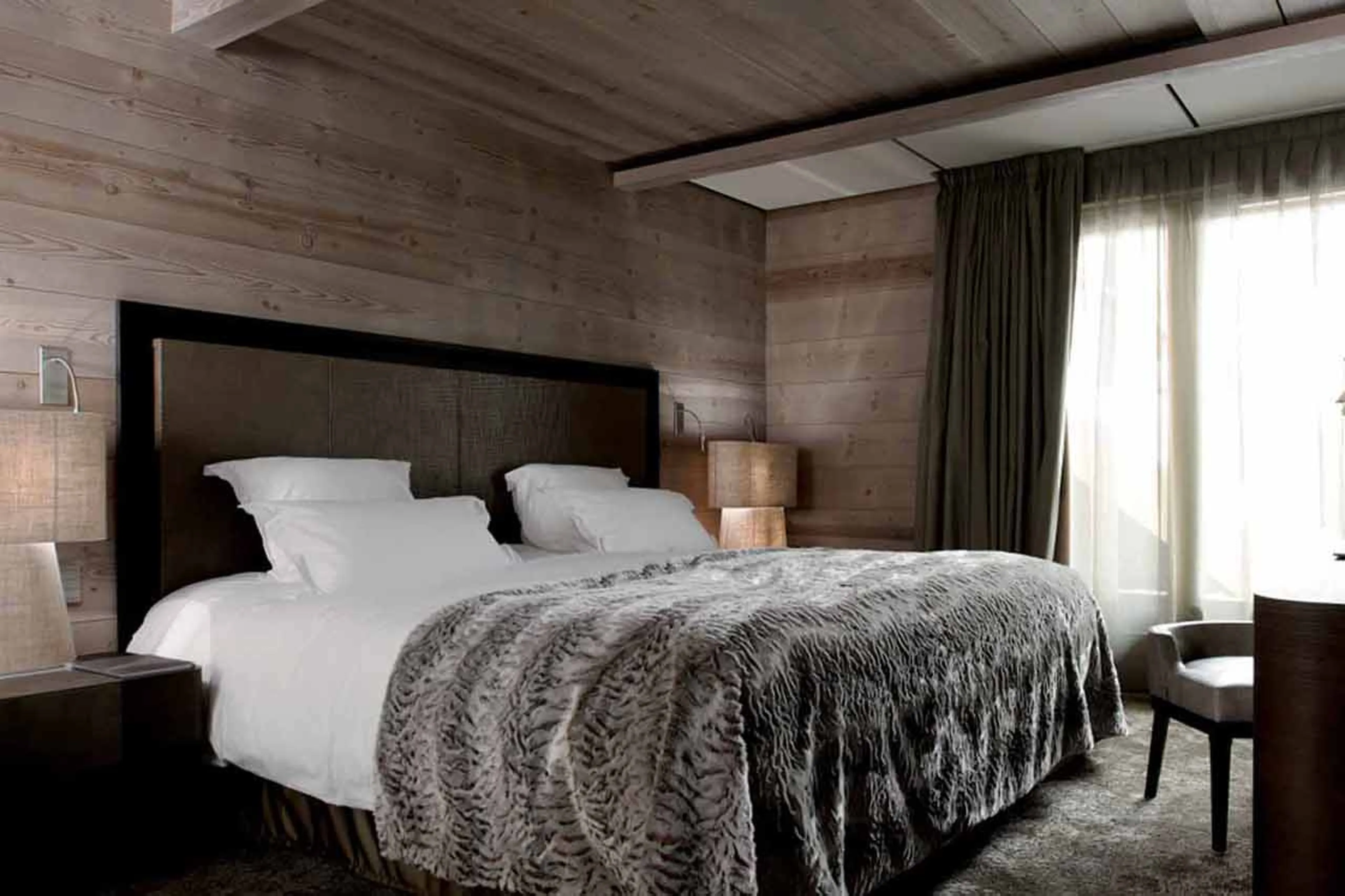 Terrace of master suite at Apartment Amethyst in Courchevel 1850
