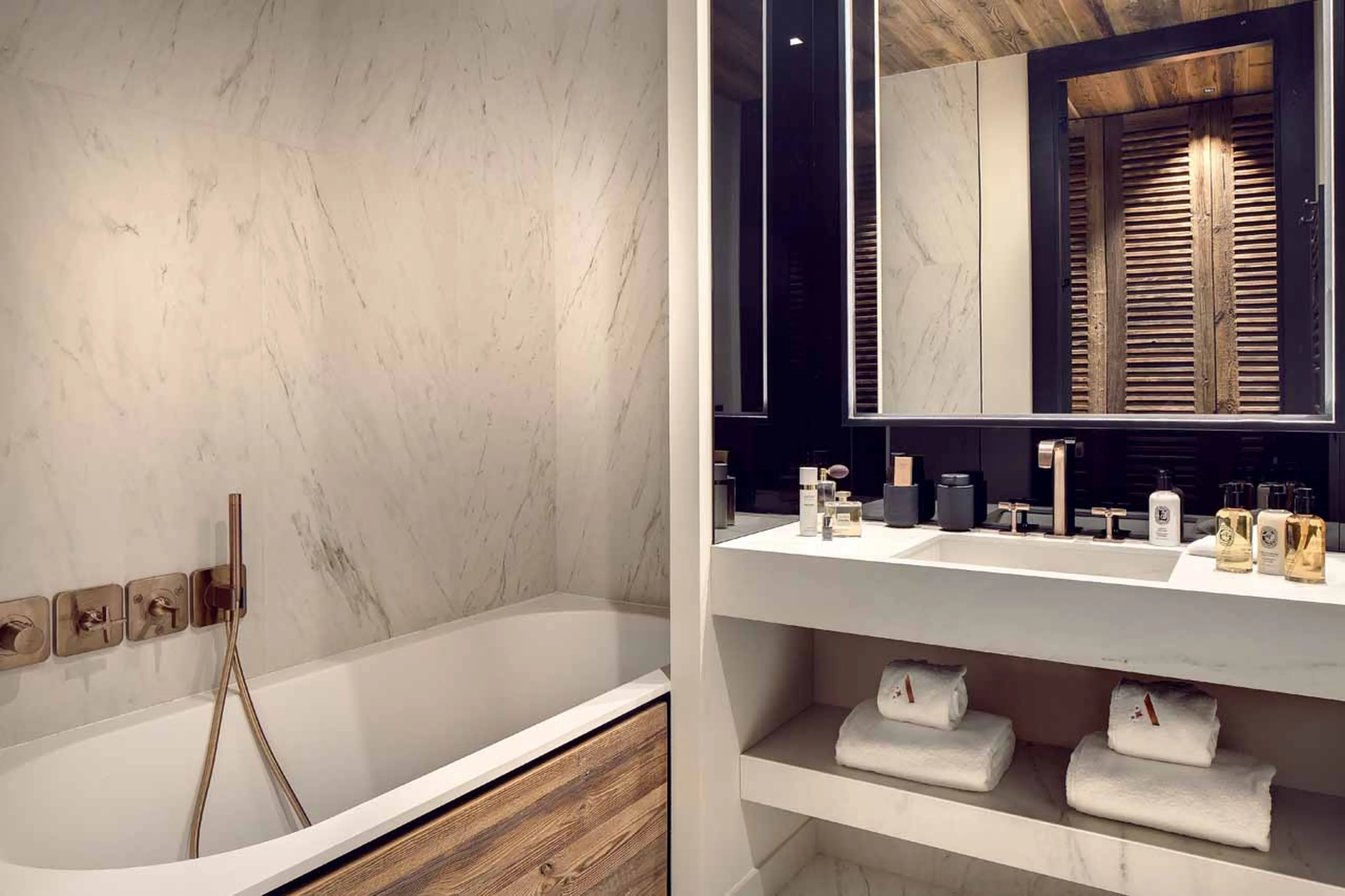 Bathroom at Apartment Antares Naos 203 in Meribel