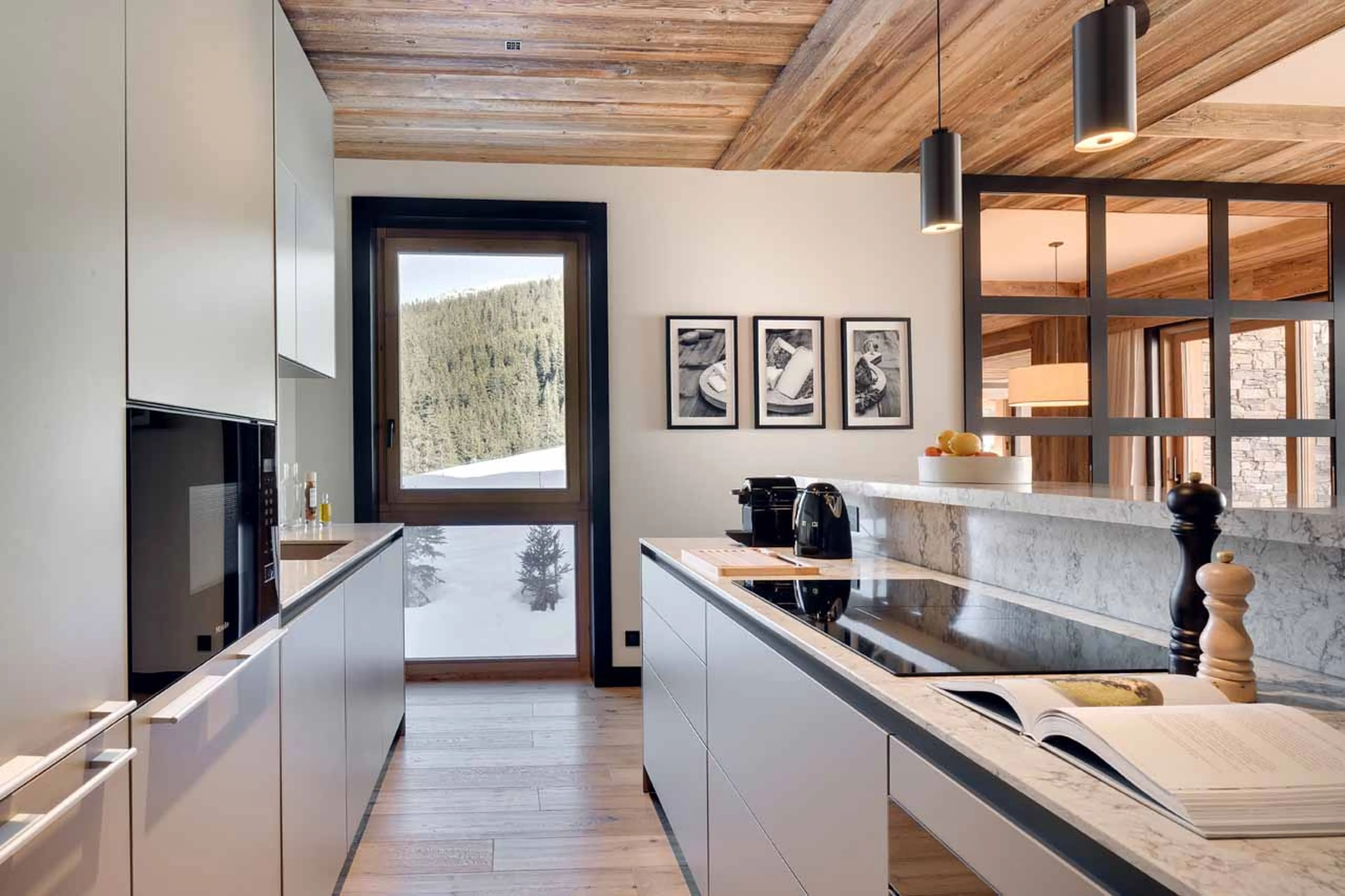 Kitchen at Apartment Antares Naos 203 in Meribel