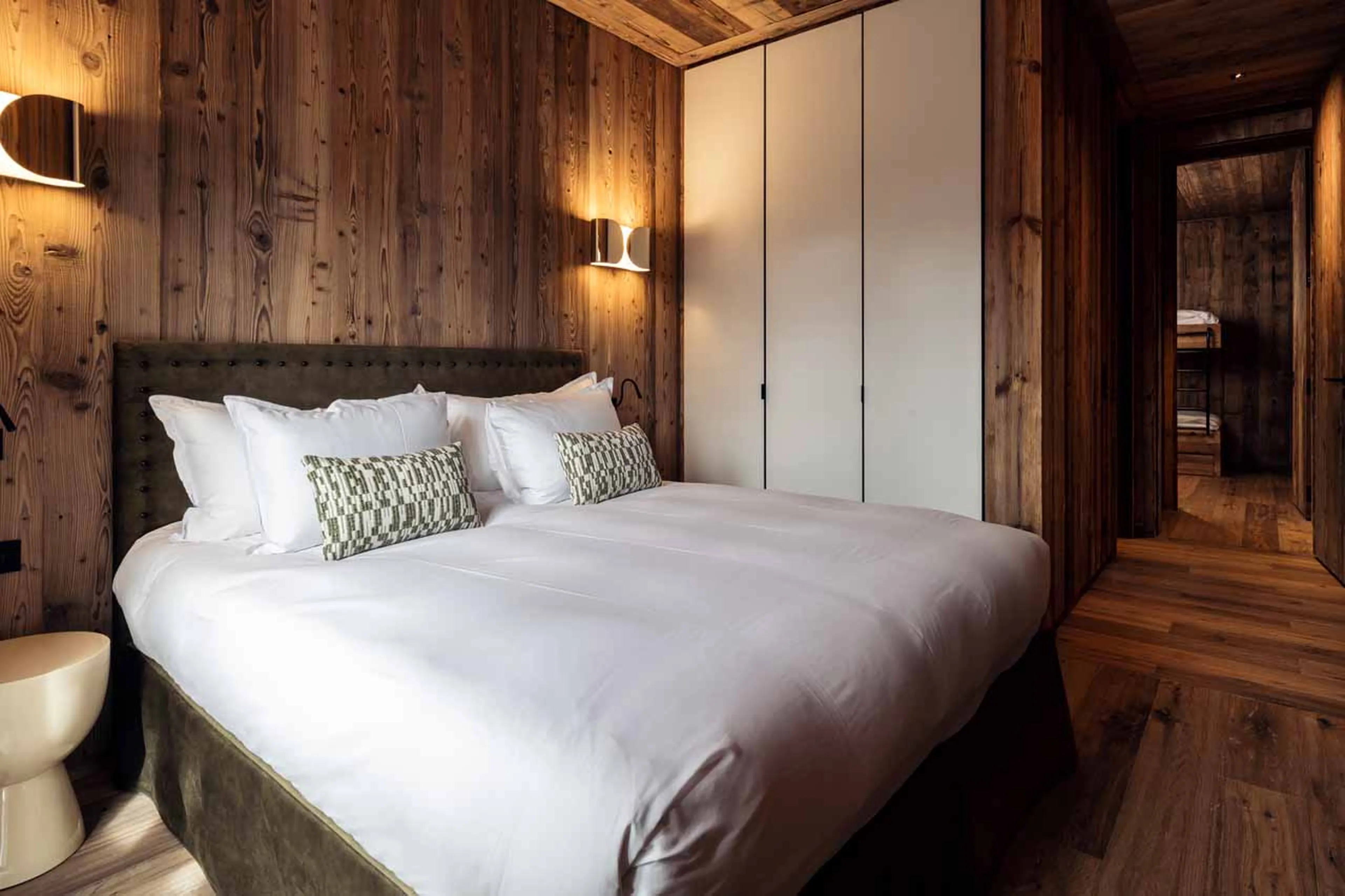 Bedroom 3 at Apartment Antares Orion 301 in Meribel