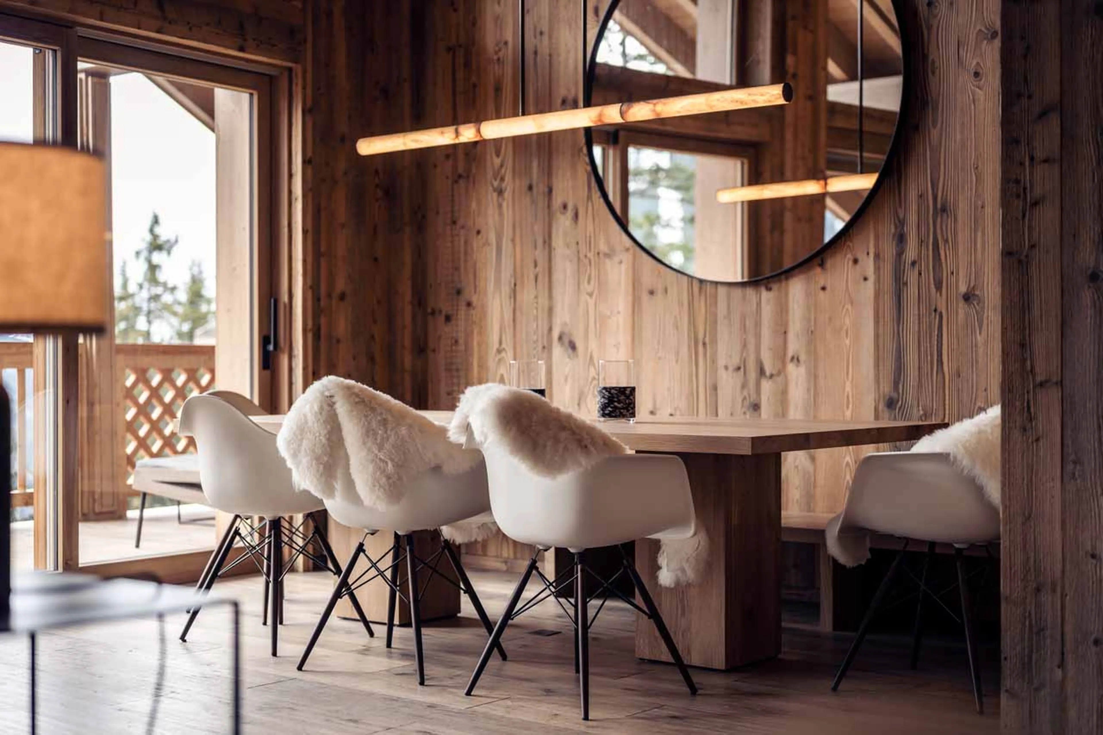 Dining area at Apartment Antares Orion 301 in Meribel