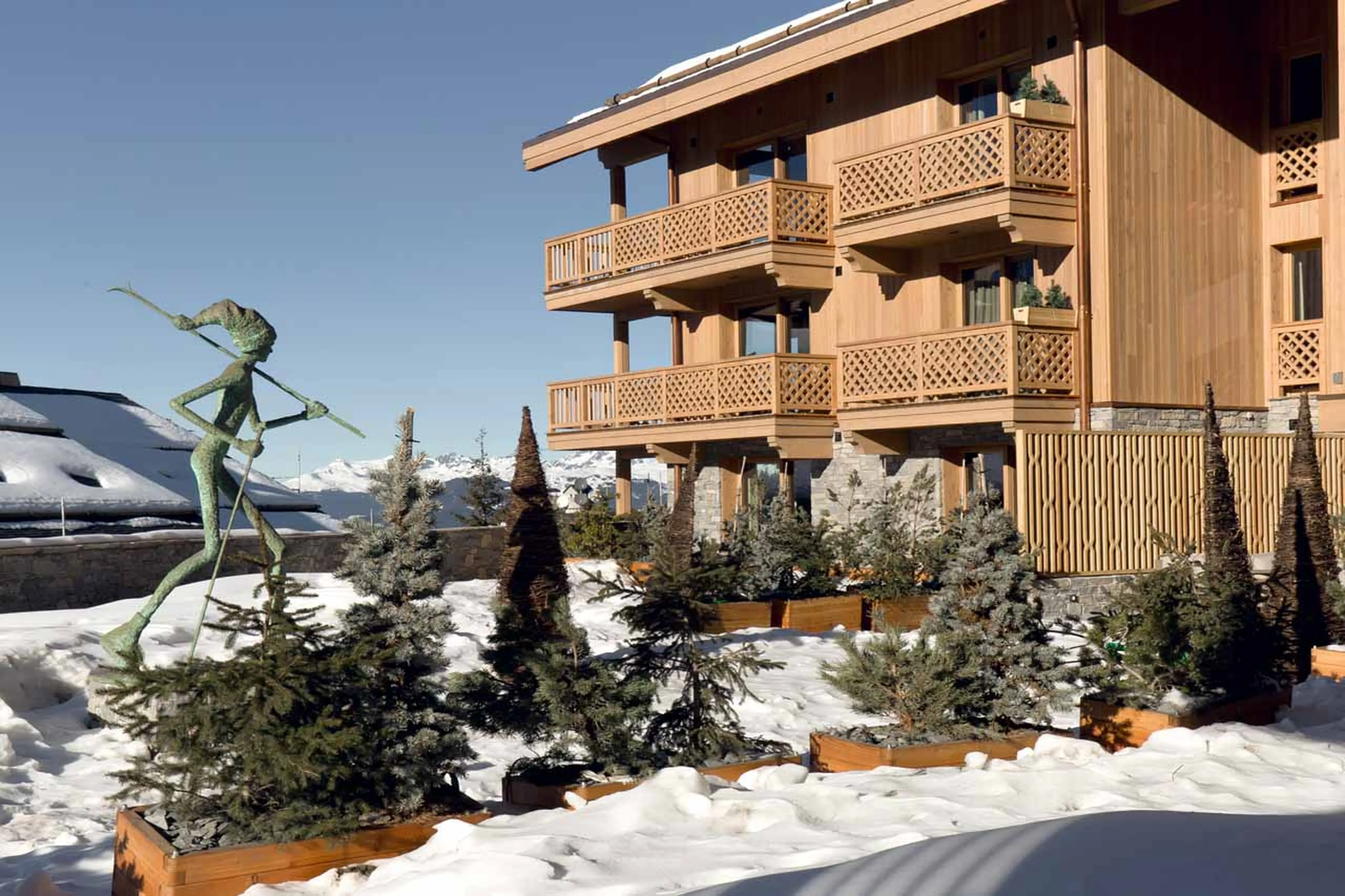 Exterior of Apartment Antares Stella 001 in Meribel
