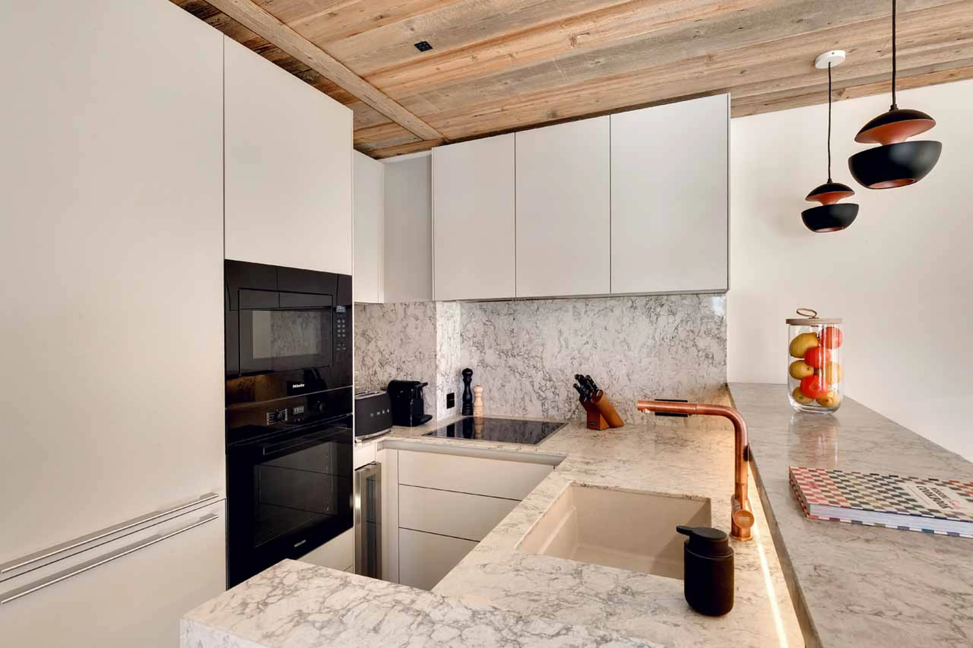 Kitchen at Apartment Antares Stella 001 in Meribel