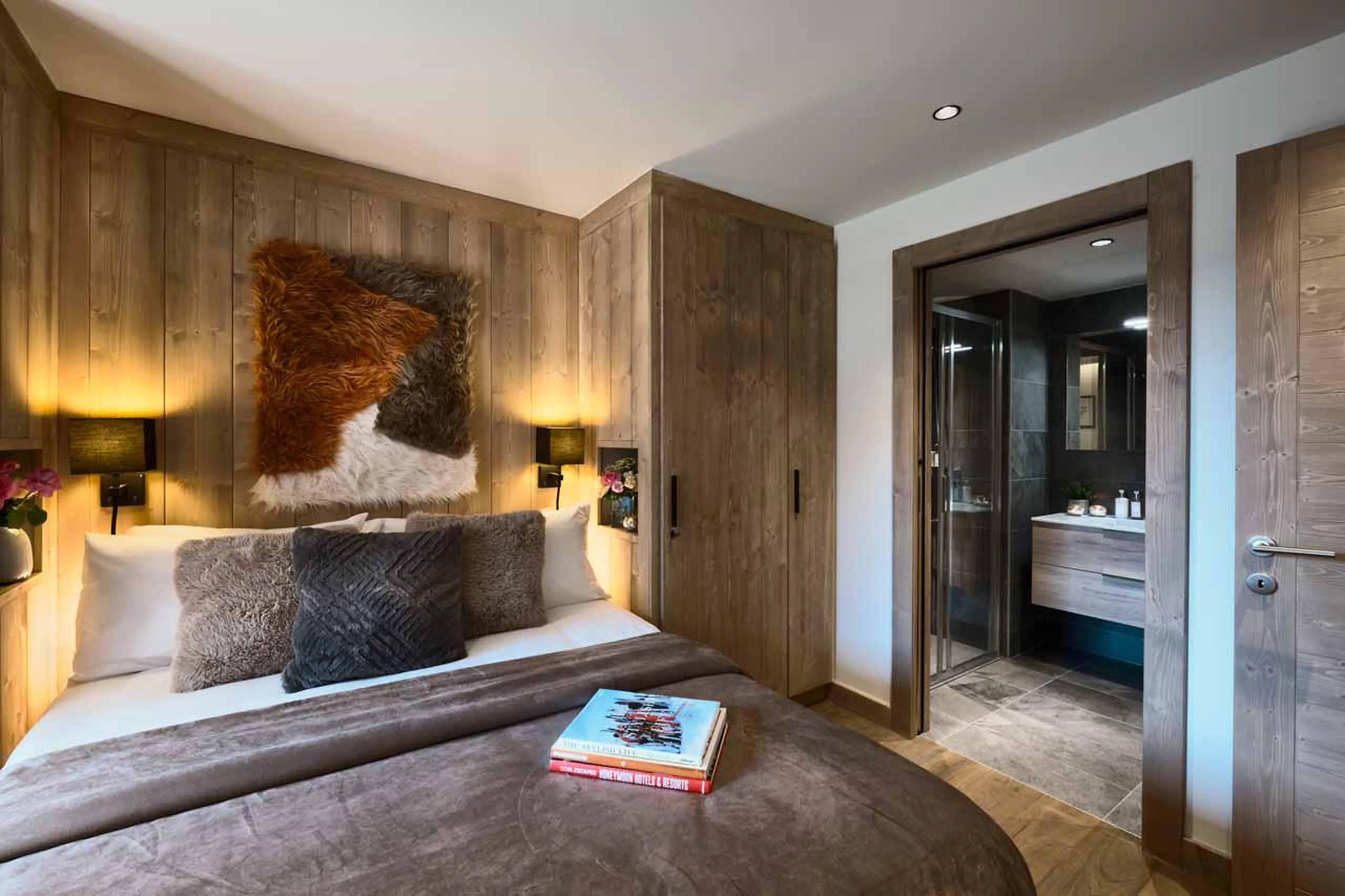 Bedroom three at Apartment Artois in Les Gets