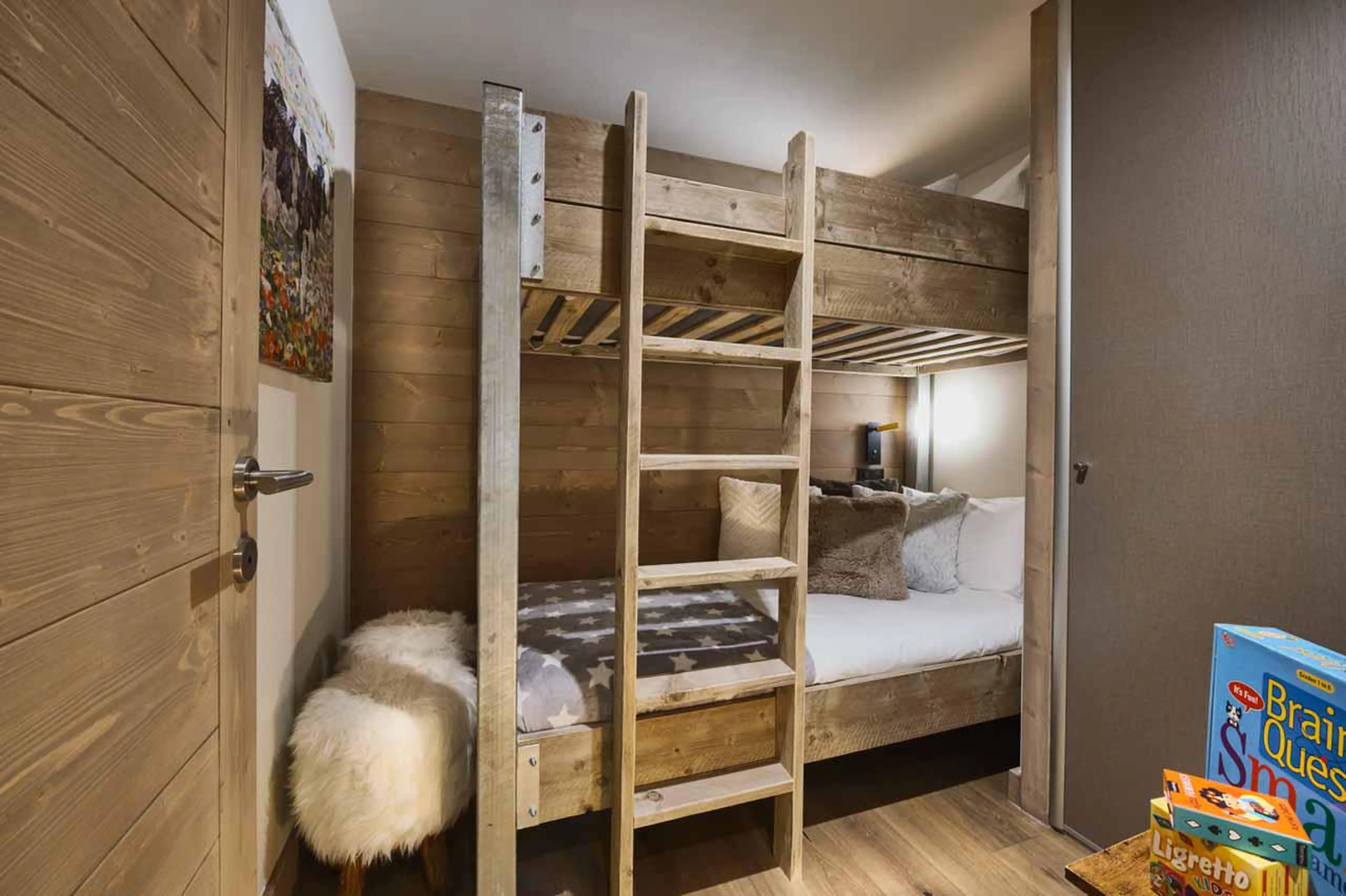 Bunk room at Apartment Artois in Les Gets