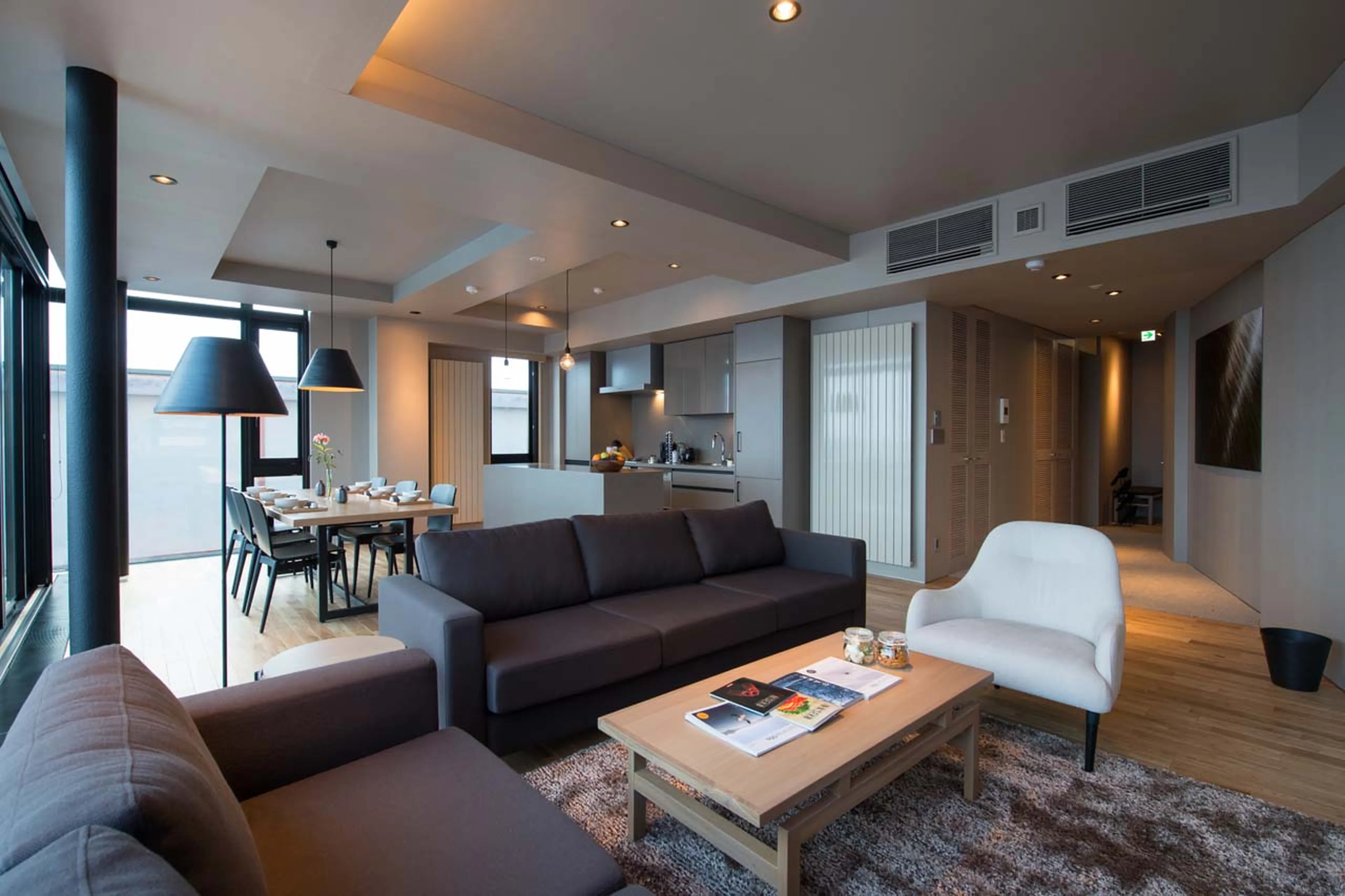 Living area at Apartment Aspect 2 in Niseko