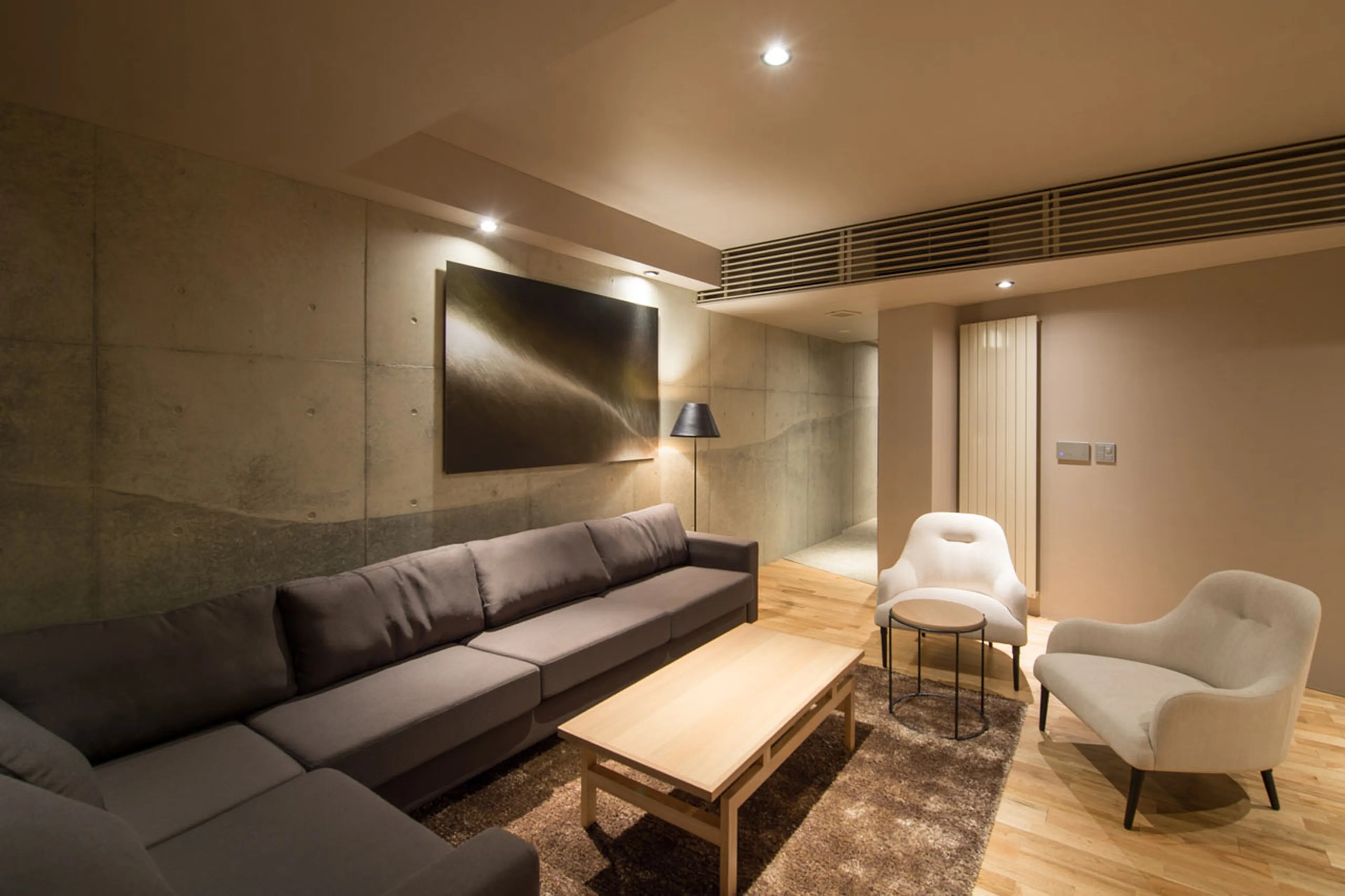 Seating in living area in Apartment Aspect 3 Premium in Niseko