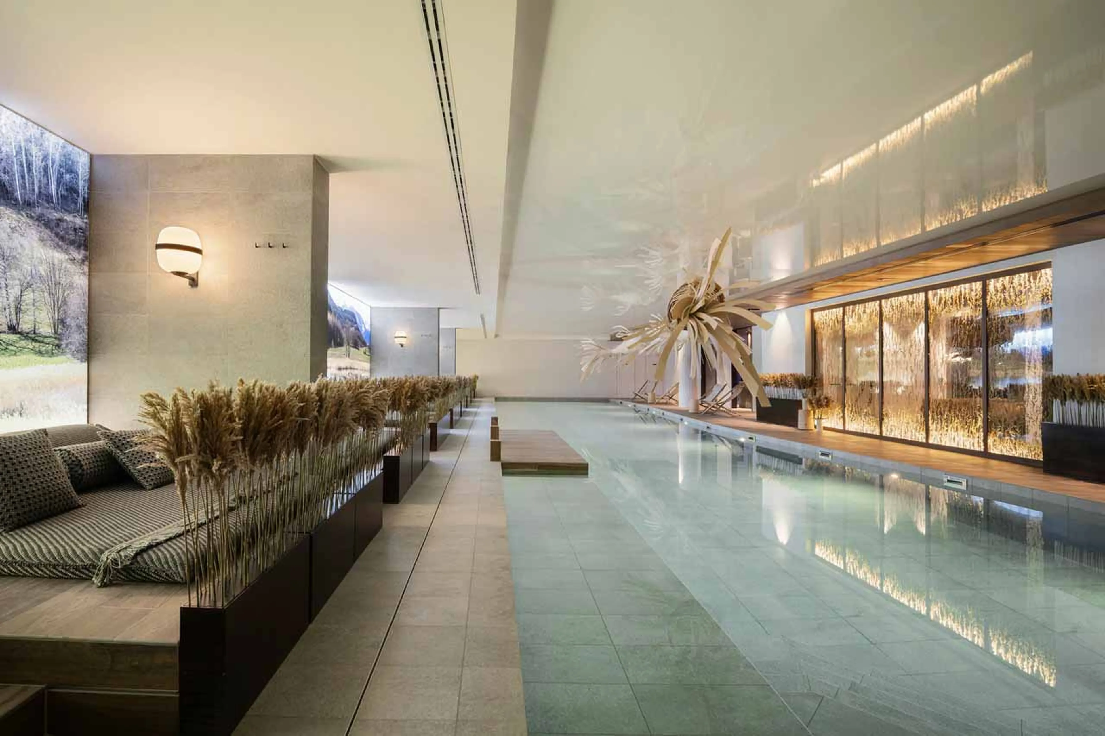 Swimming pool in Atmosphere Apartment 902, Courchevel 1850