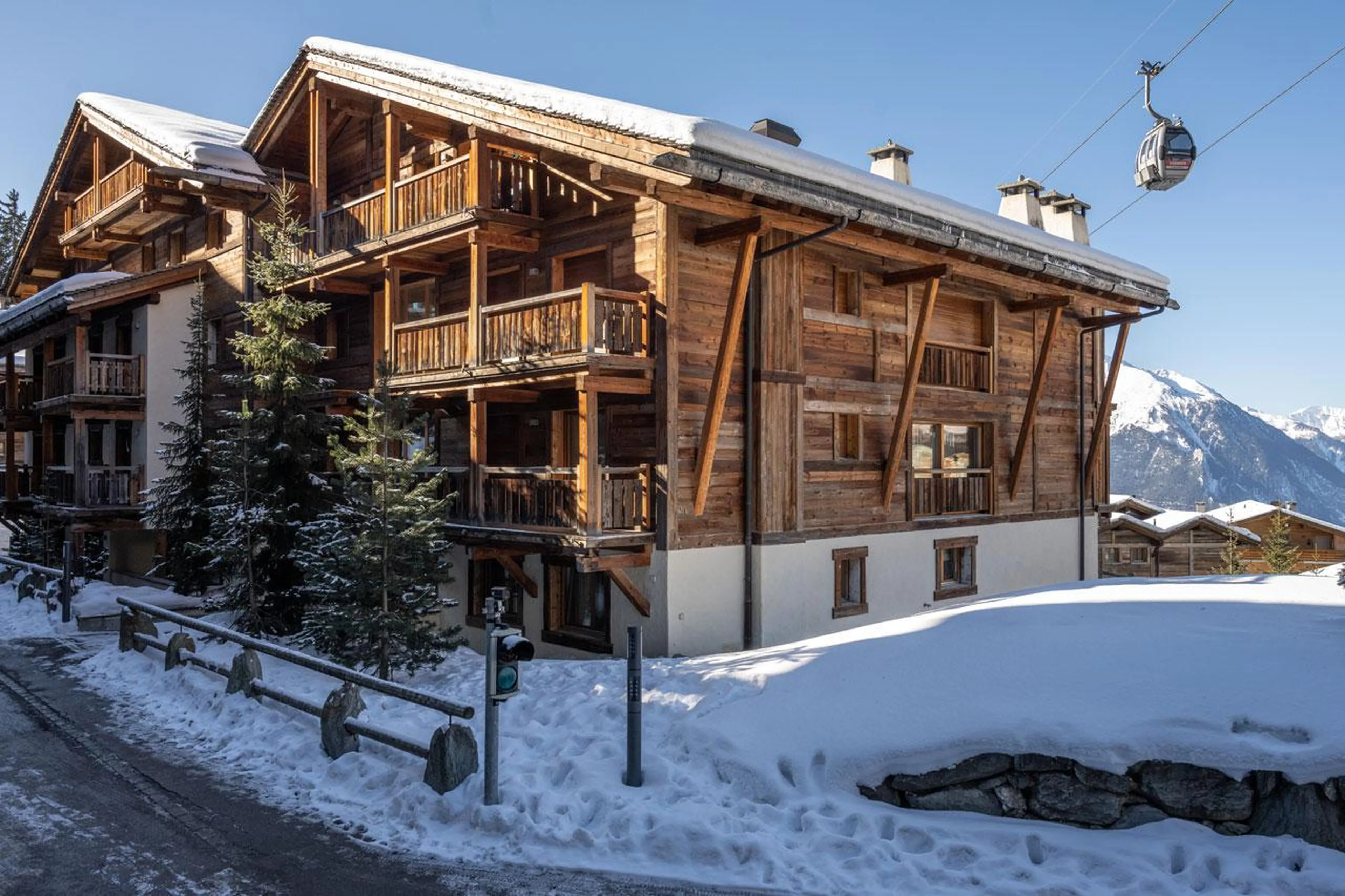 Exterior of Apartment Basalte in Verbier