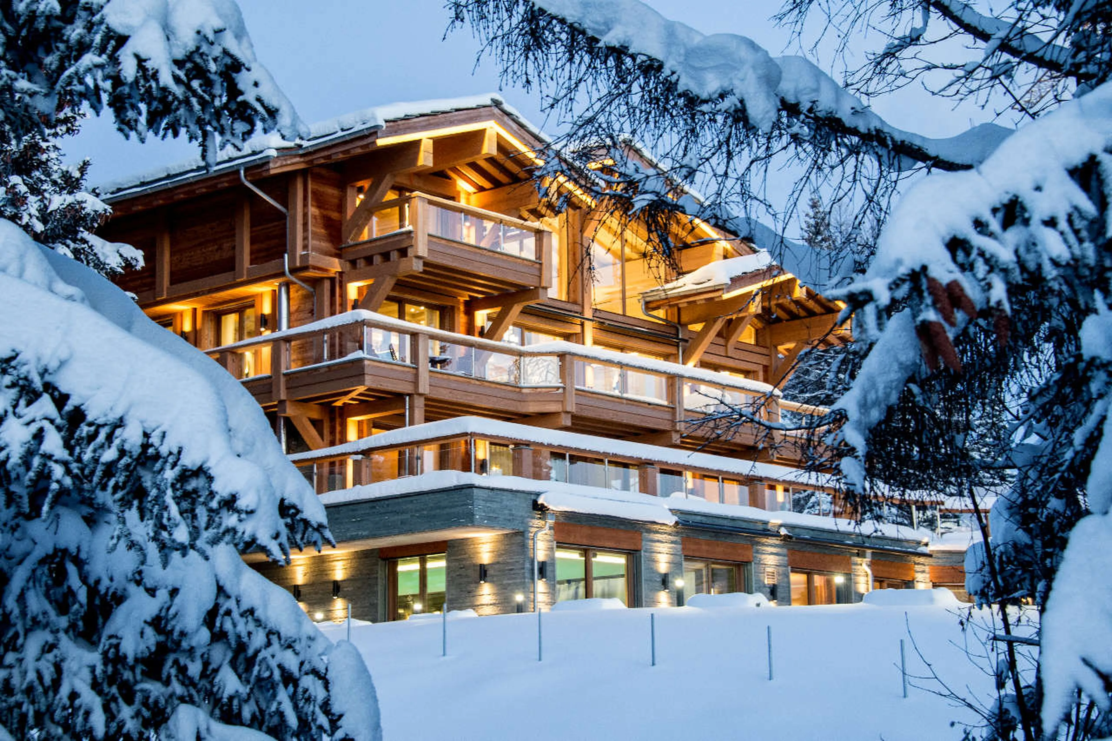 Exterior of Apartment Bellalui in Crans-Montana