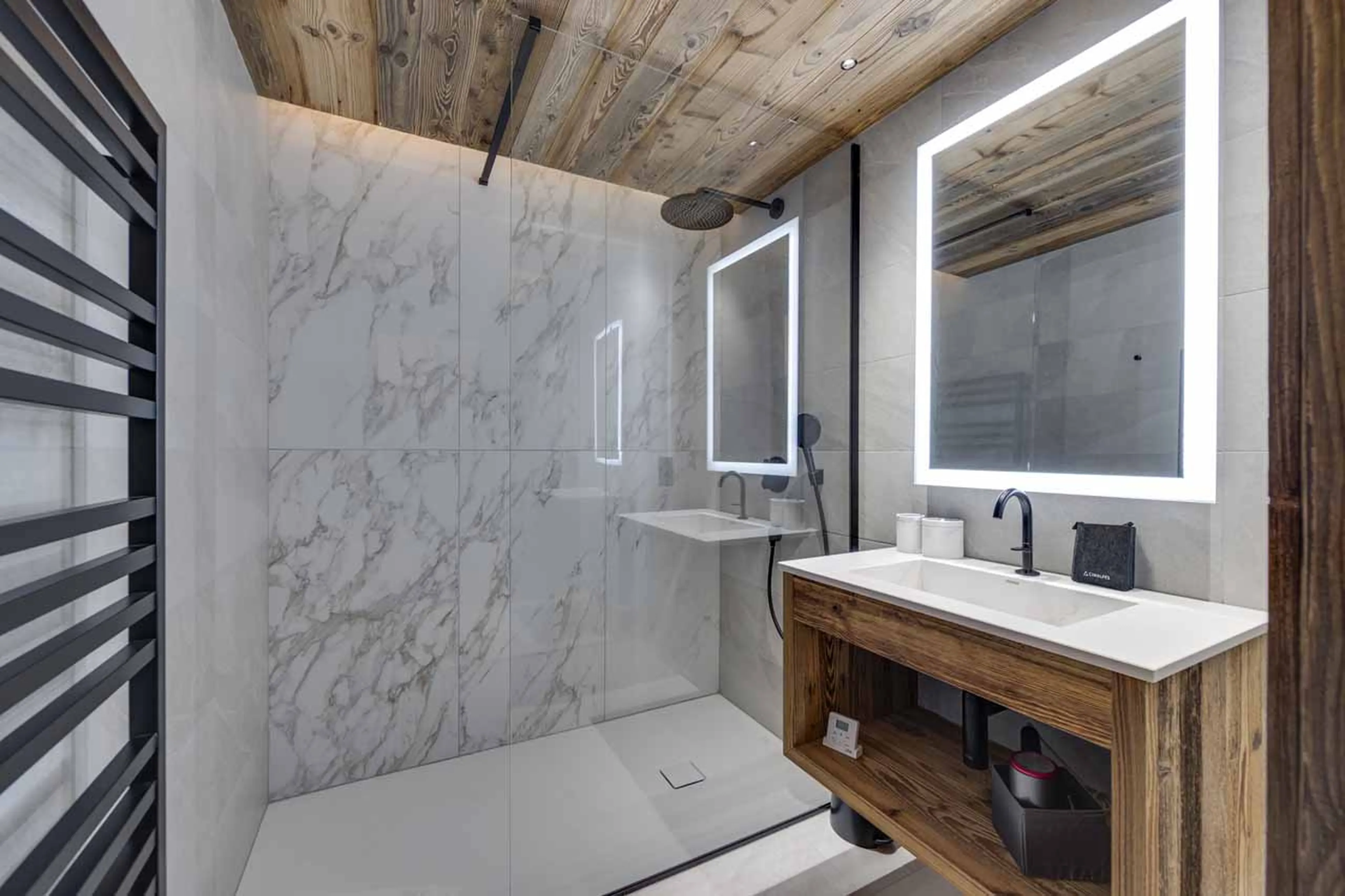 Bedroom 4 en-suite at Apartment Bergerie 203 in Val d'Isere