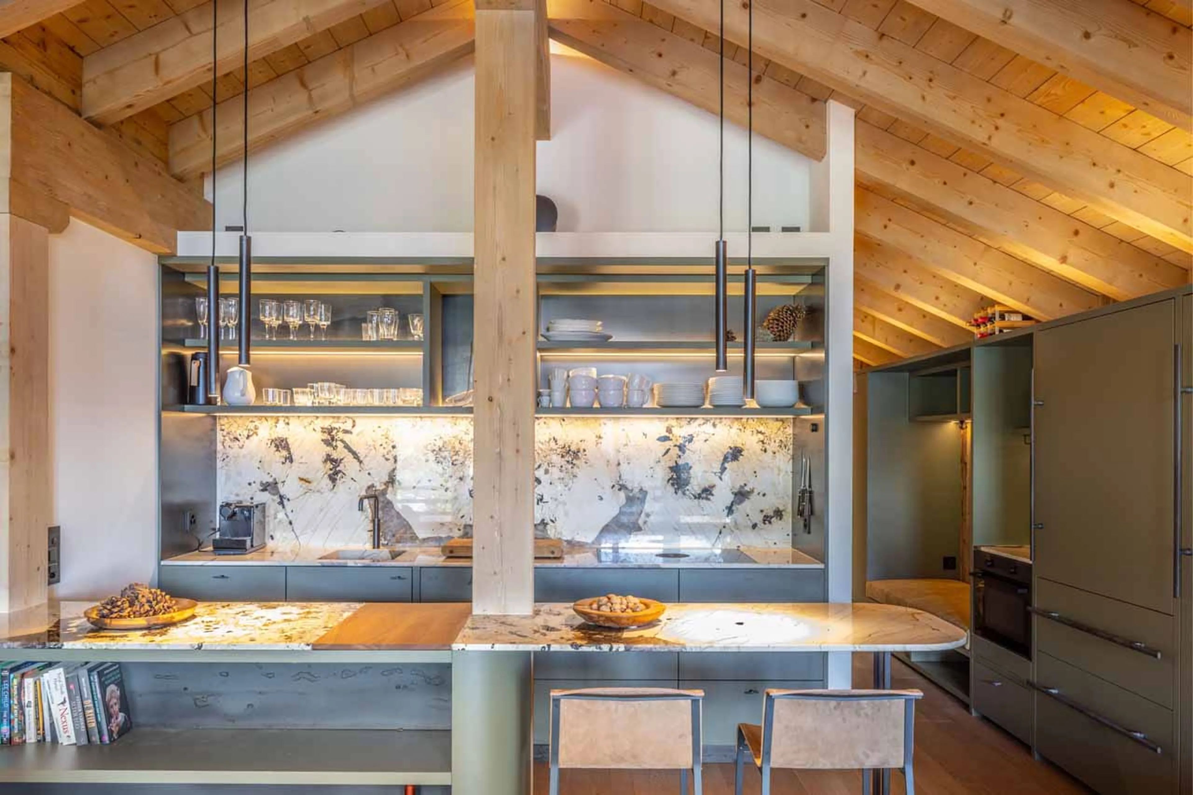 Kitchen at Apartment Bisous Bisous in Val d'Isere