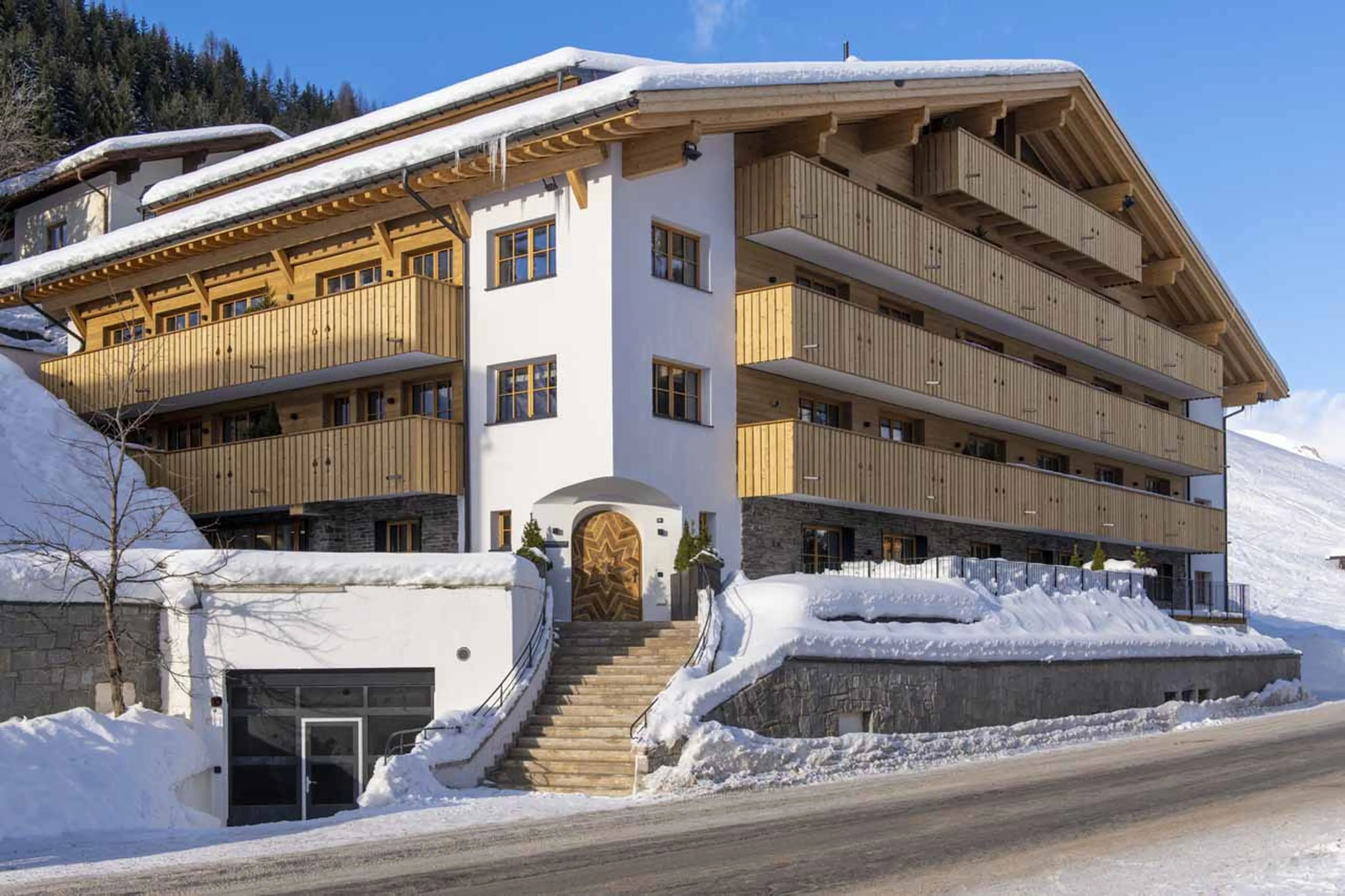 Exterior of Apartment Brunnenhof 11 in Lech