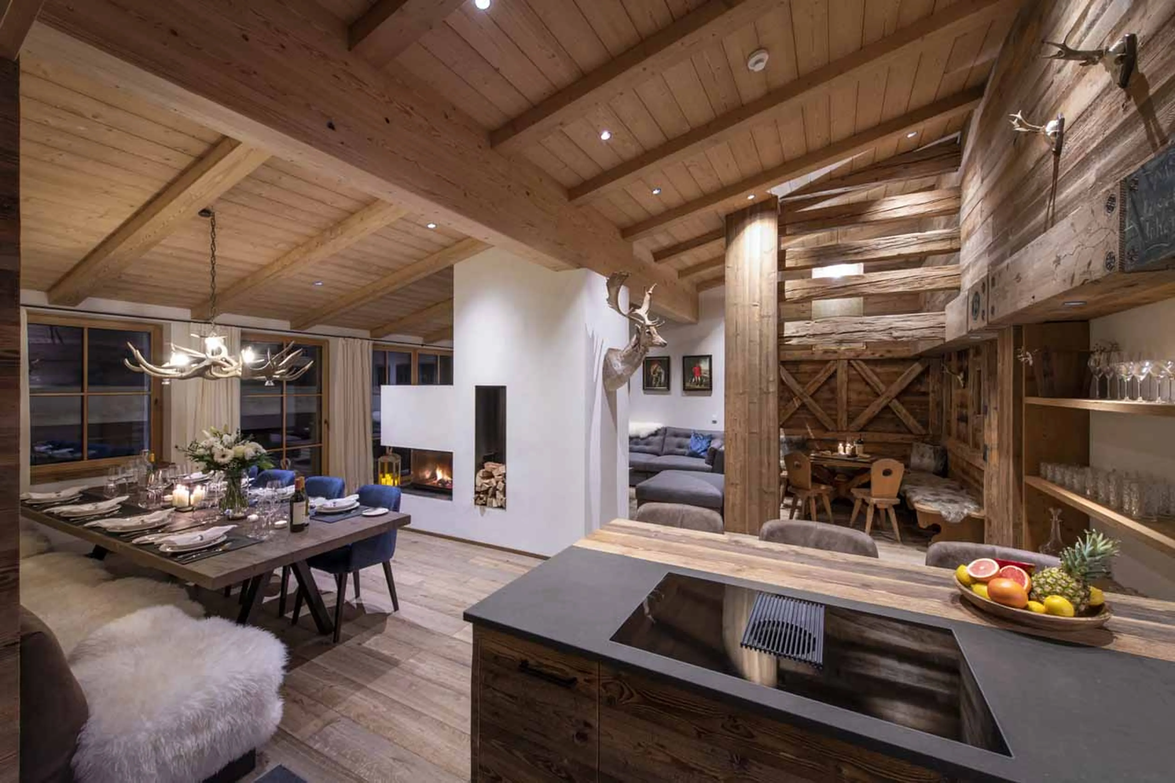 Kitchen at Apartment Brunnenhof 11 in Lech