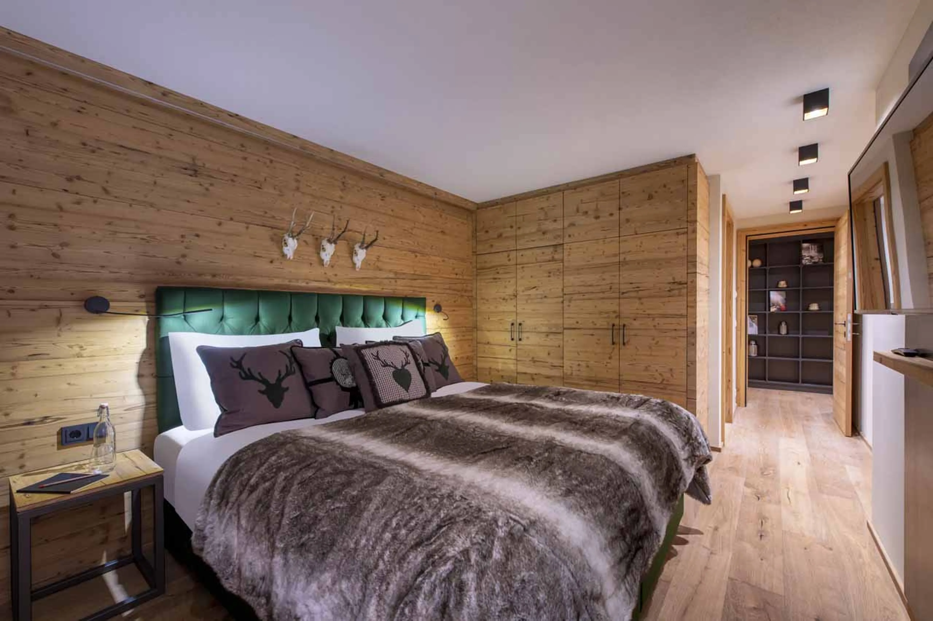 Double bedroom at Apartment Brunnenhof 9 in Lech