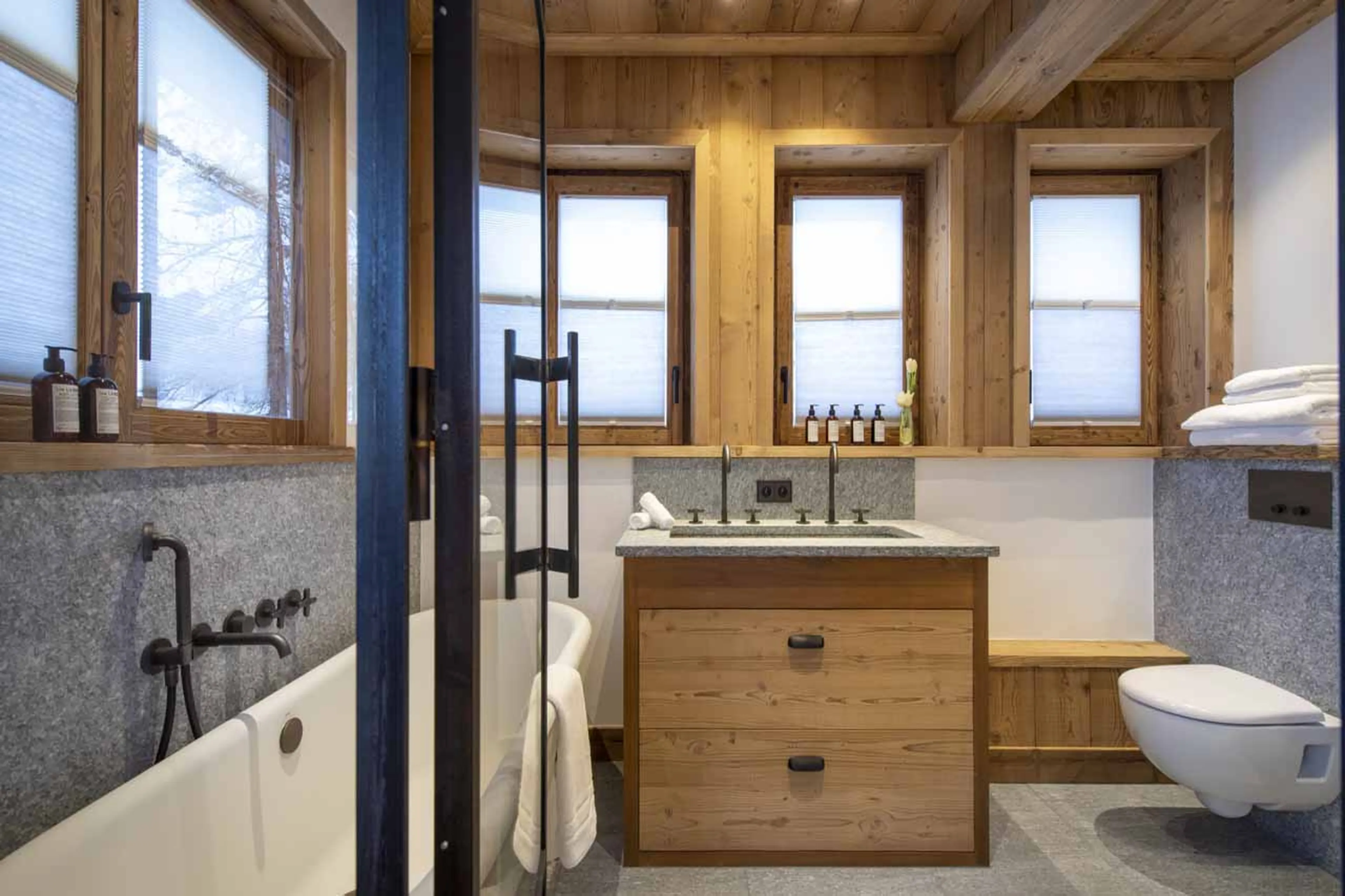 Bathroom one at Apartment Cala 201 in Val d'Isere