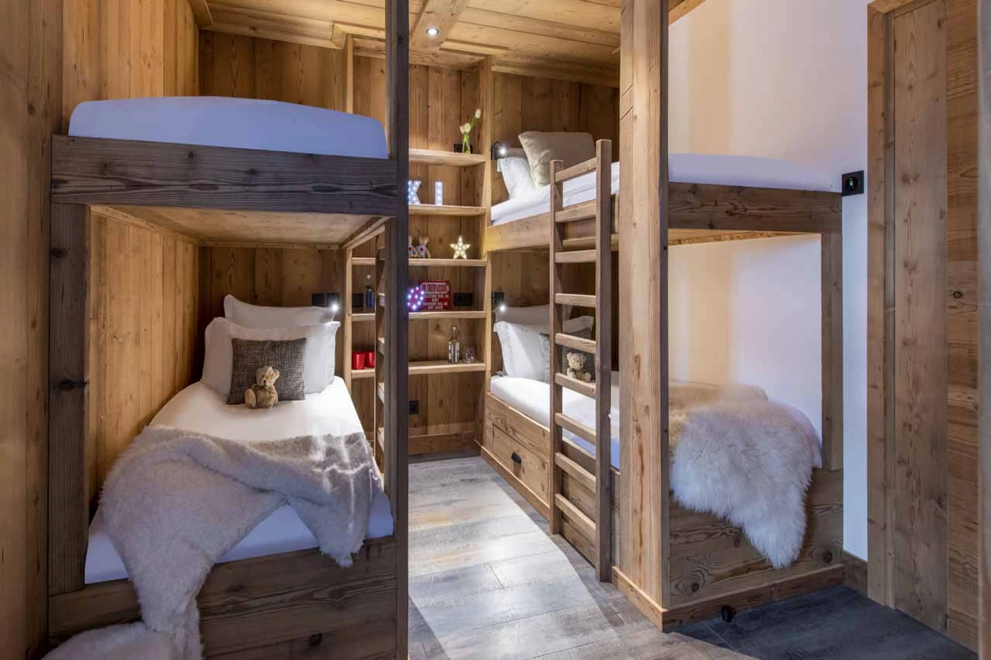 Bedroom four at Apartment Cala 201 in Val d'Isere